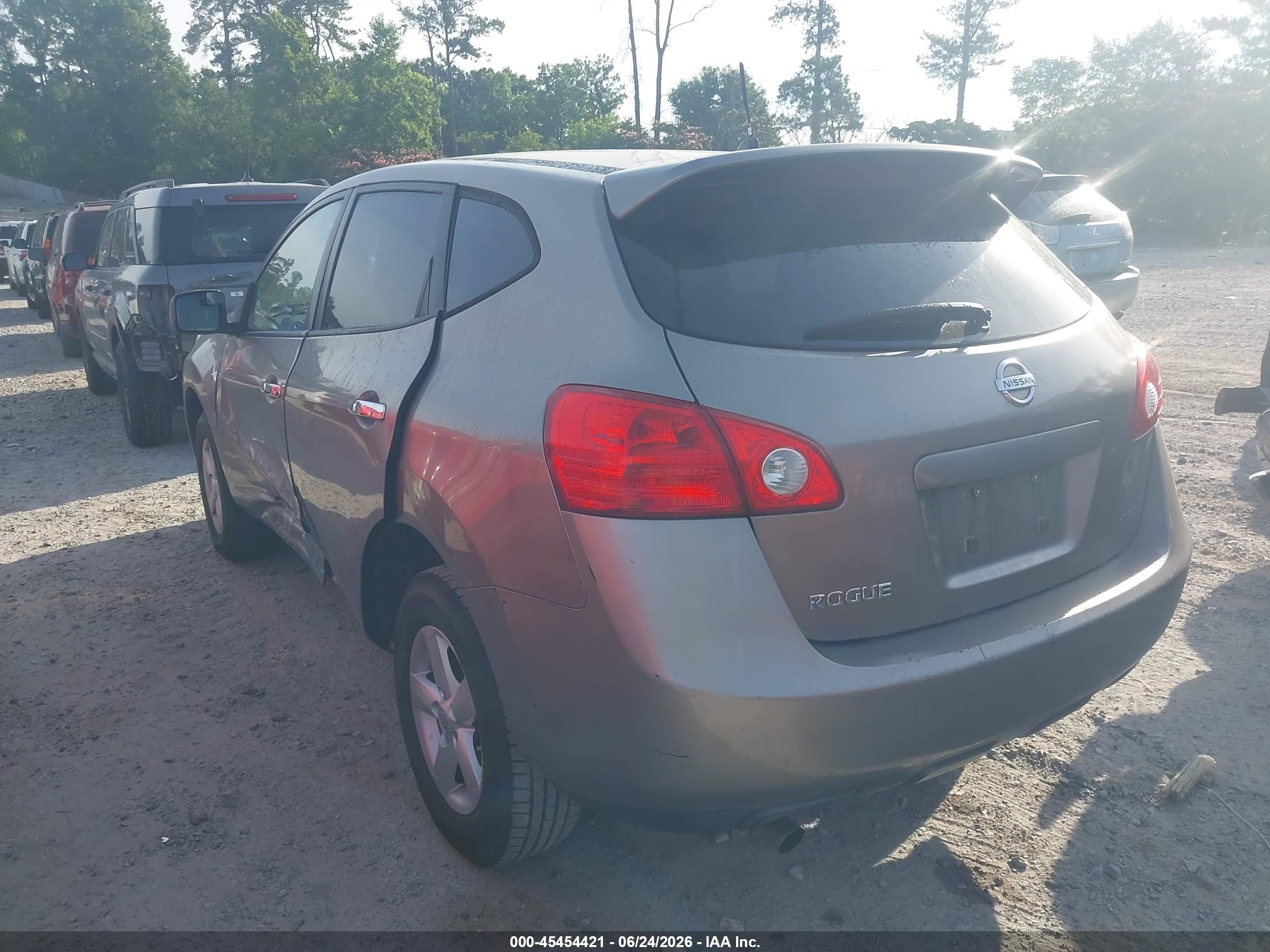 2010 Nissan Rogue S Gray vin: JN8AS5MTXAW029170