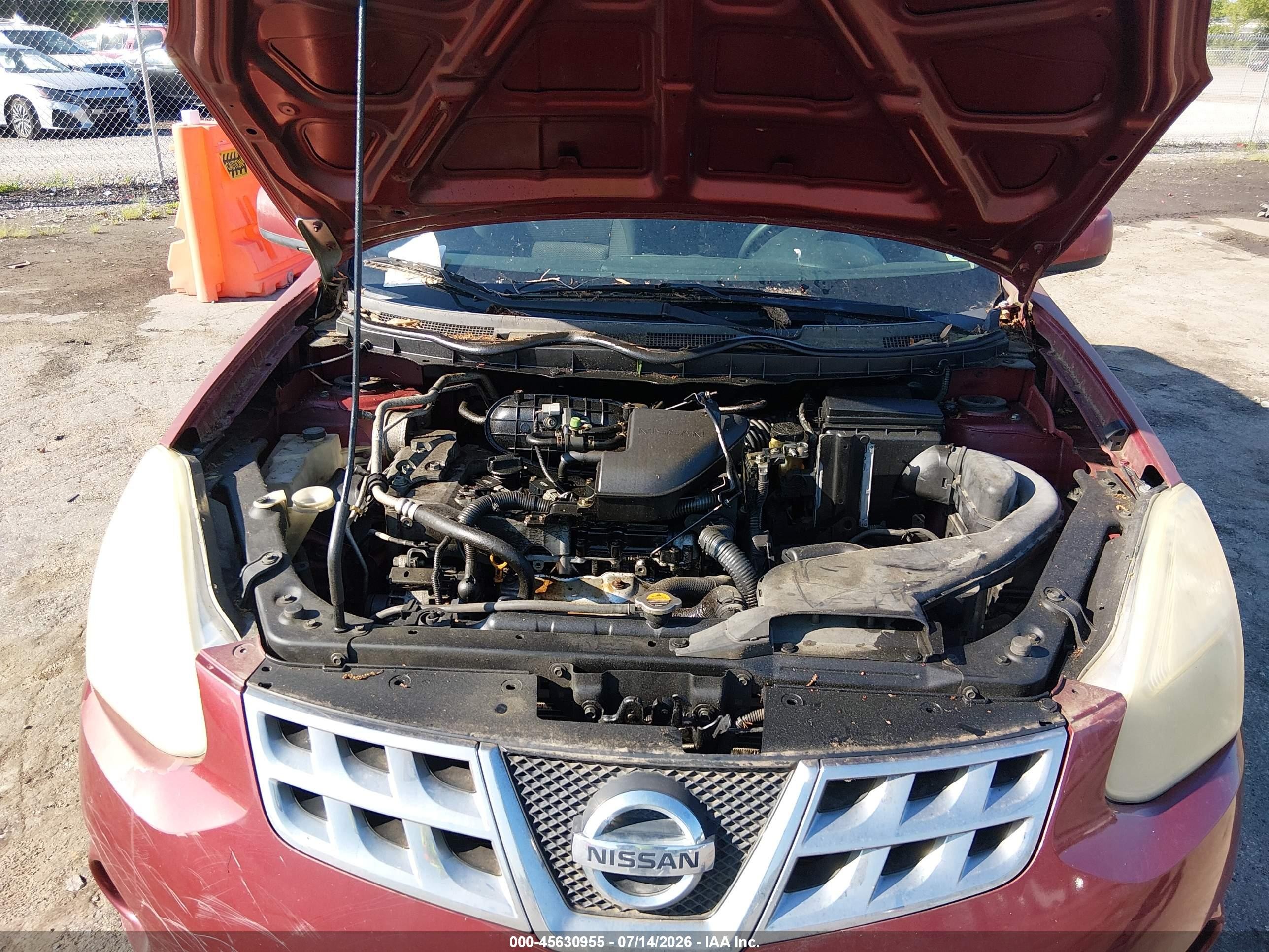 2011 Nissan Rogue Sv Red vin: JN8AS5MTXBW150573