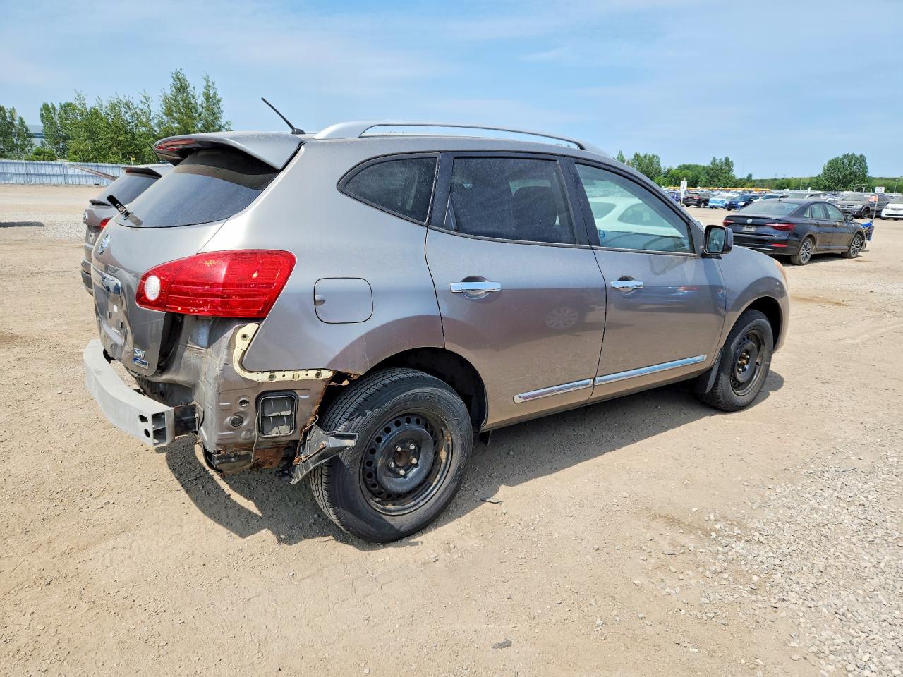 2011 Nissan Rogue S Gray vin: JN8AS5MTXBW154851