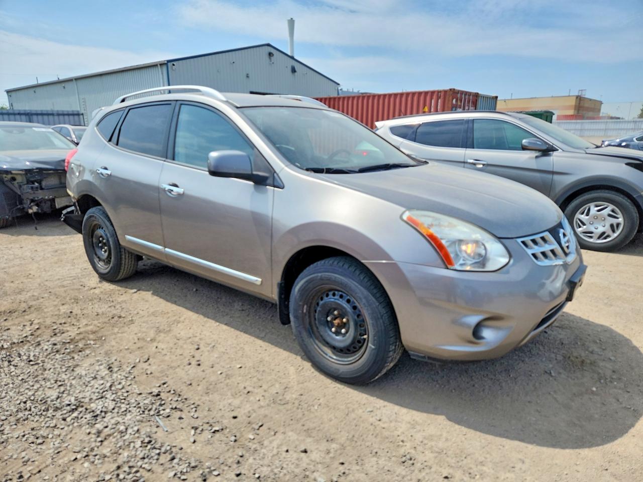 2011 Nissan Rogue S Gray vin: JN8AS5MTXBW154851