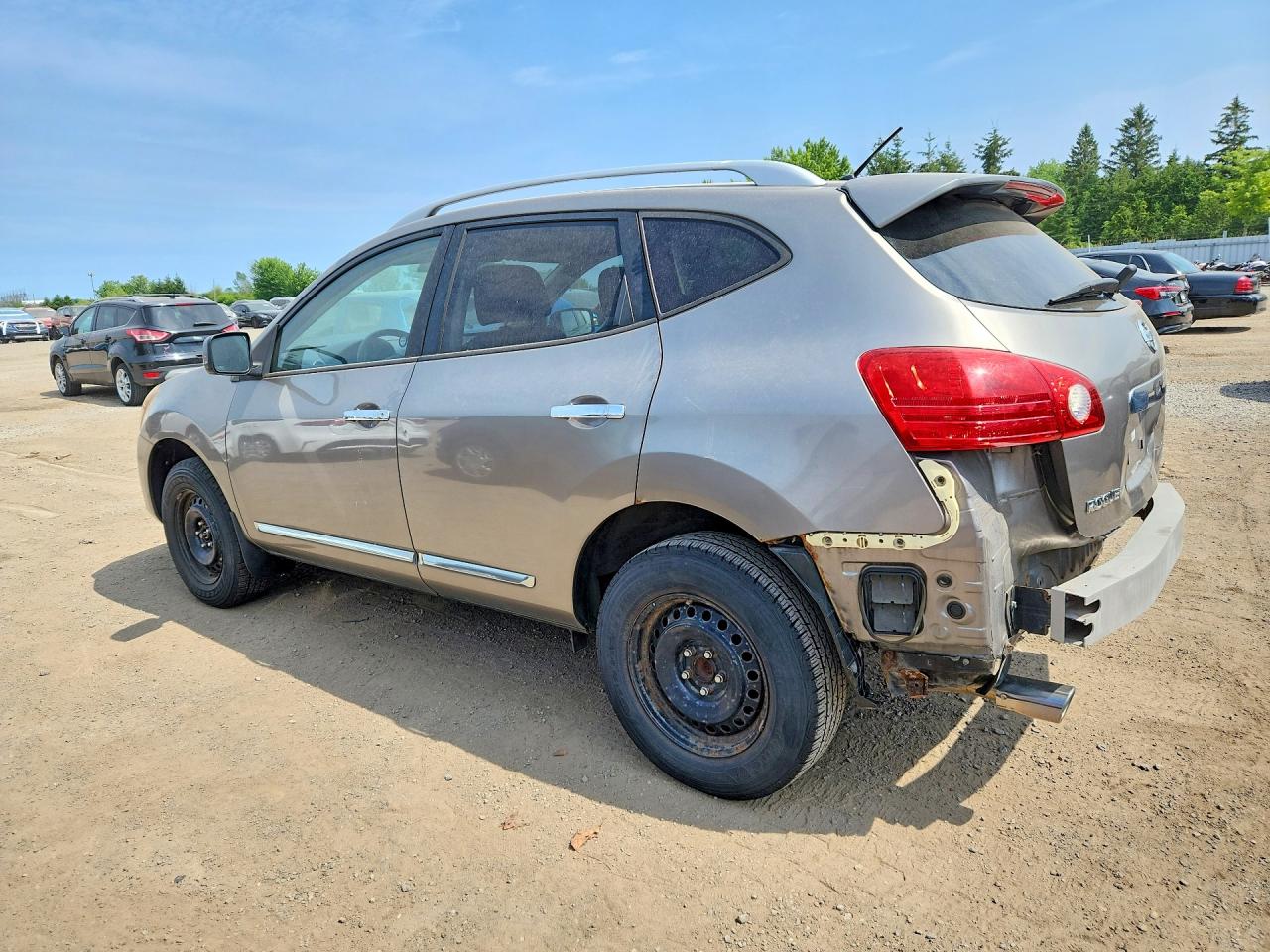 2011 Nissan Rogue S Gray vin: JN8AS5MTXBW154851