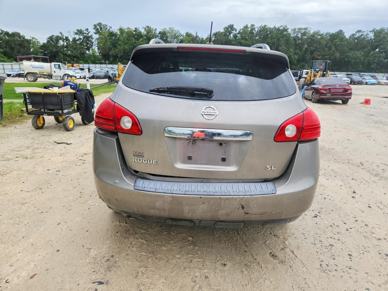 2011 Nissan Rogue S Gray vin: JN8AS5MTXBW158902