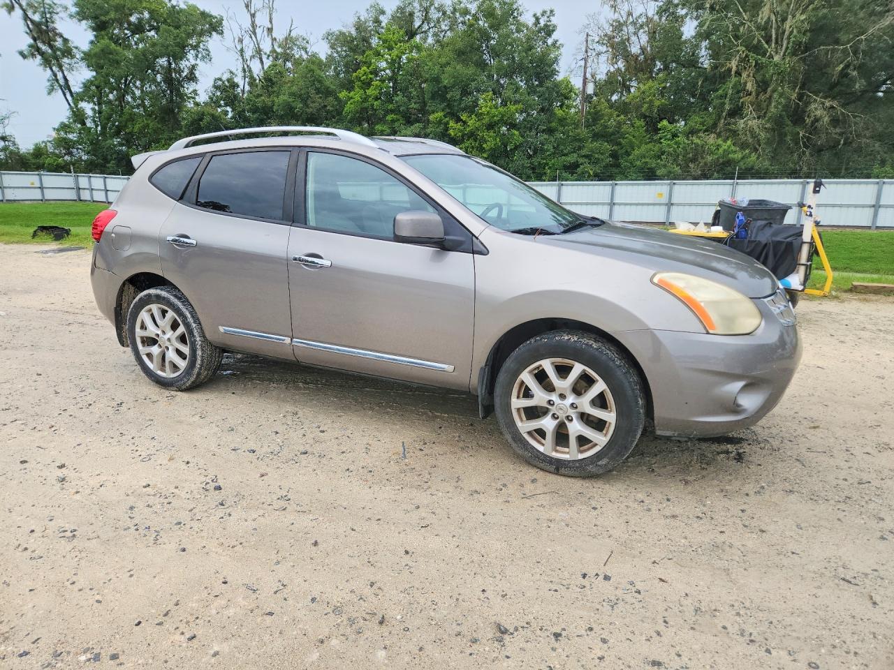 2011 Nissan Rogue S Gray vin: JN8AS5MTXBW158902