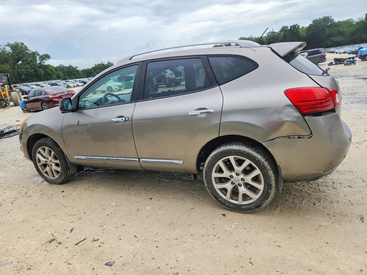 2011 Nissan Rogue S Gray vin: JN8AS5MTXBW158902