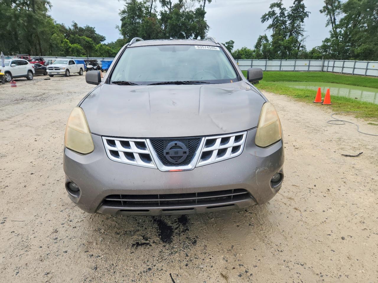 2011 Nissan Rogue S Gray vin: JN8AS5MTXBW158902