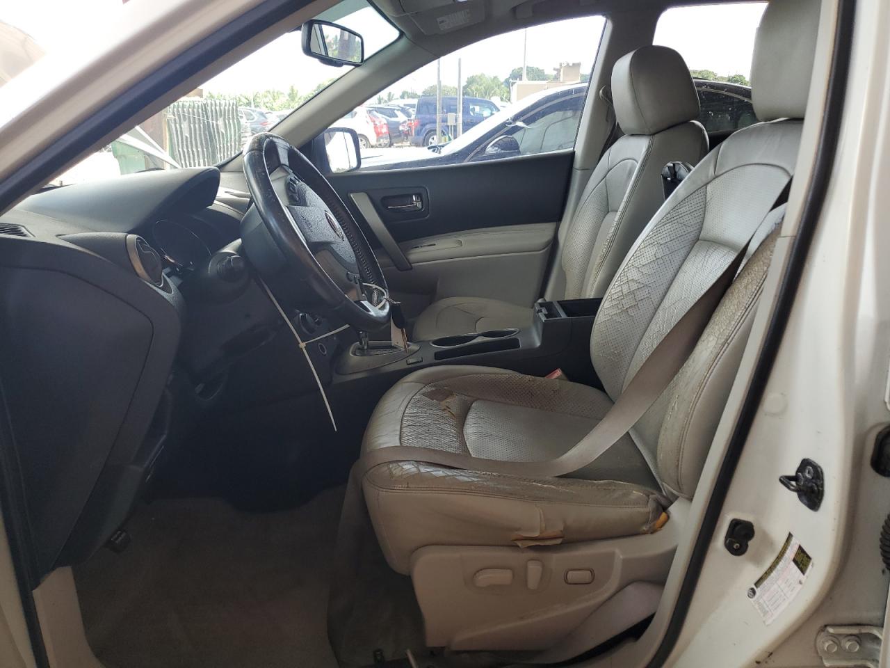 2011 Nissan Rogue S White vin: JN8AS5MTXBW162612