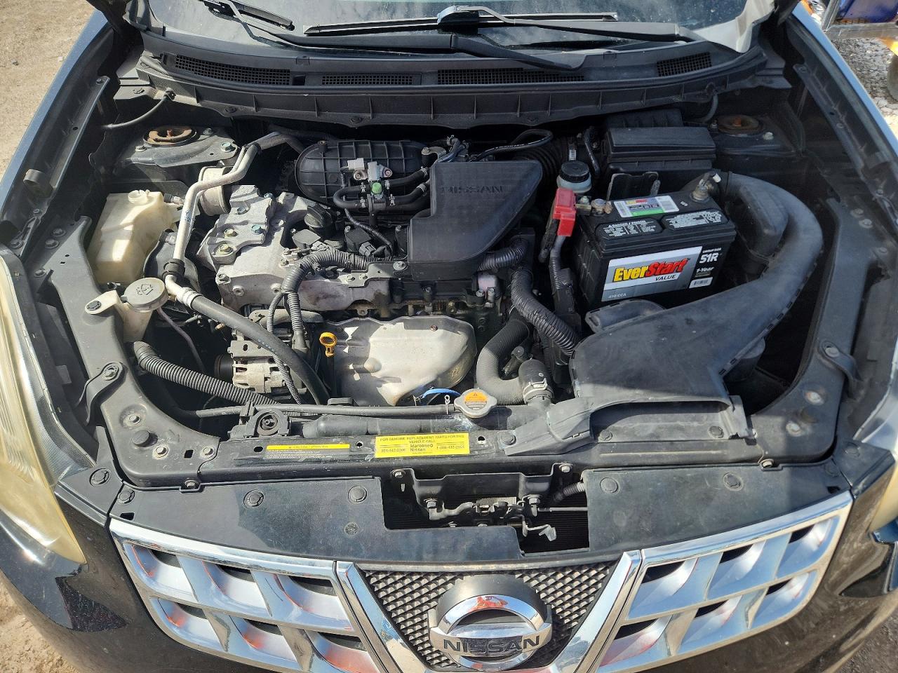 2011 Nissan Rogue S Black vin: JN8AS5MTXBW563464