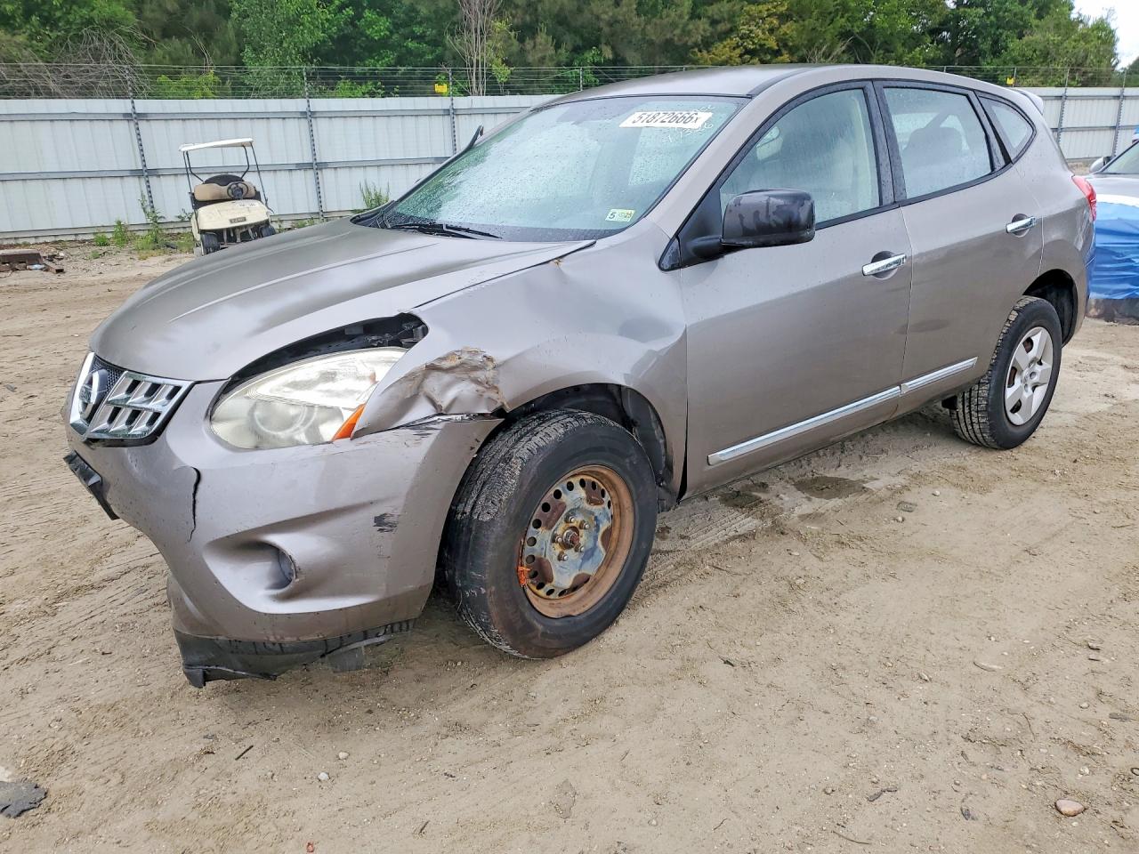 2011 Nissan Rogue S Gold vin: JN8AS5MTXBW573251