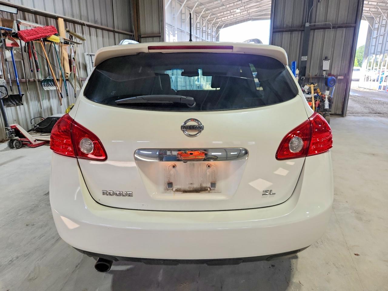2012 Nissan Rogue S White vin: JN8AS5MTXCW252330