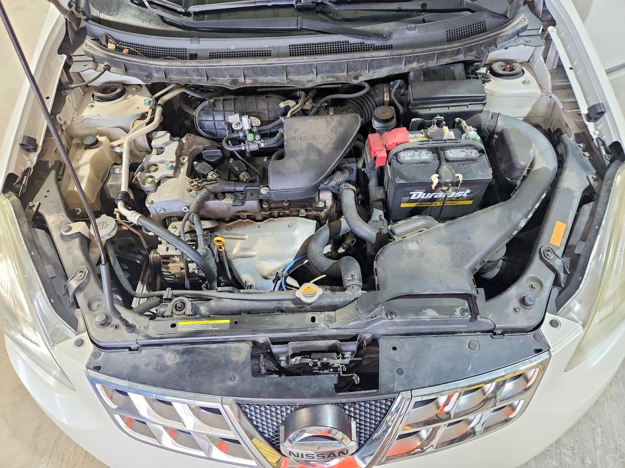 2012 Nissan Rogue S White vin: JN8AS5MTXCW252330