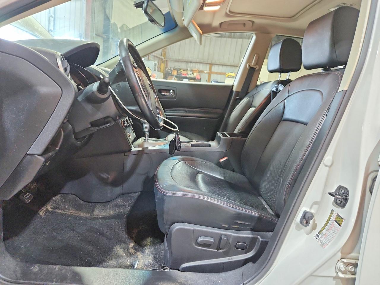 2012 Nissan Rogue S White vin: JN8AS5MTXCW252330