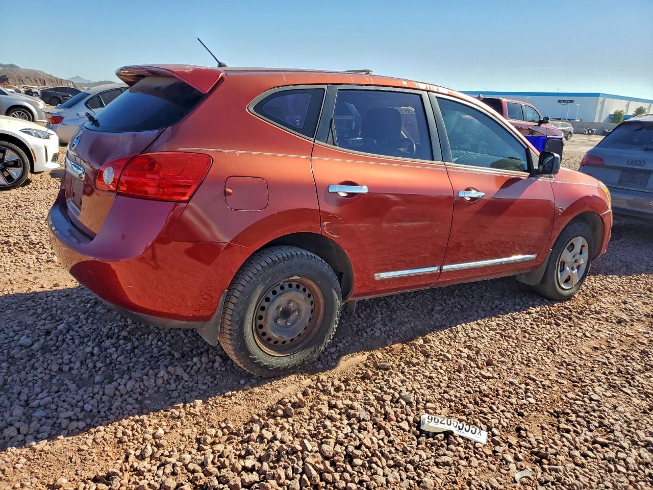 2012 Nissan Rogue Red vin: JN8AS5MTXCW273520
