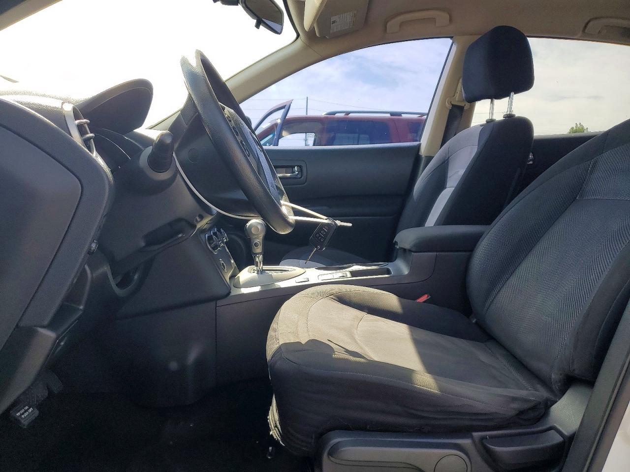 2012 Nissan Rogue S White vin: JN8AS5MTXCW274361