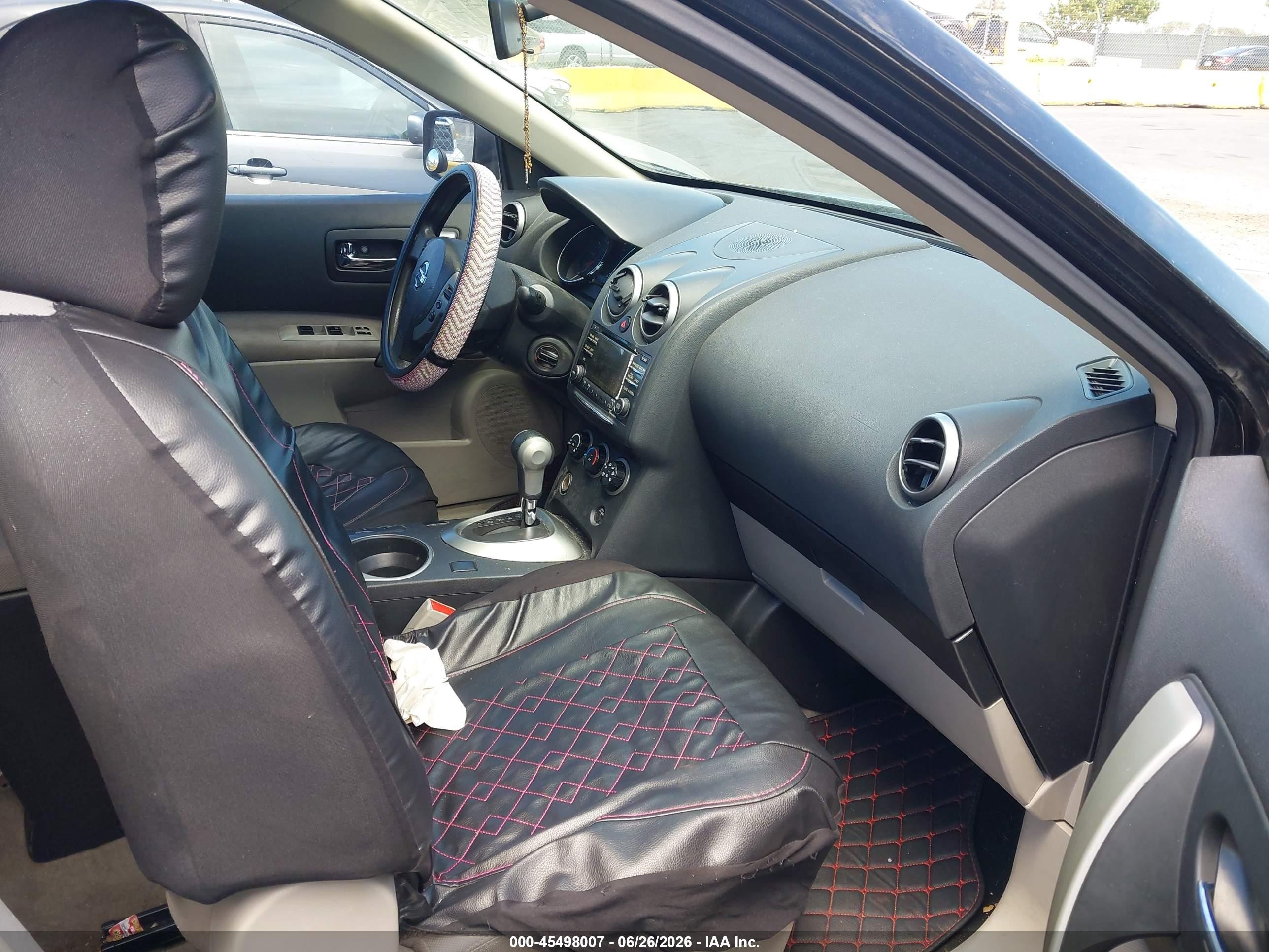 2012 Nissan Rogue Sv Black vin: JN8AS5MTXCW279284