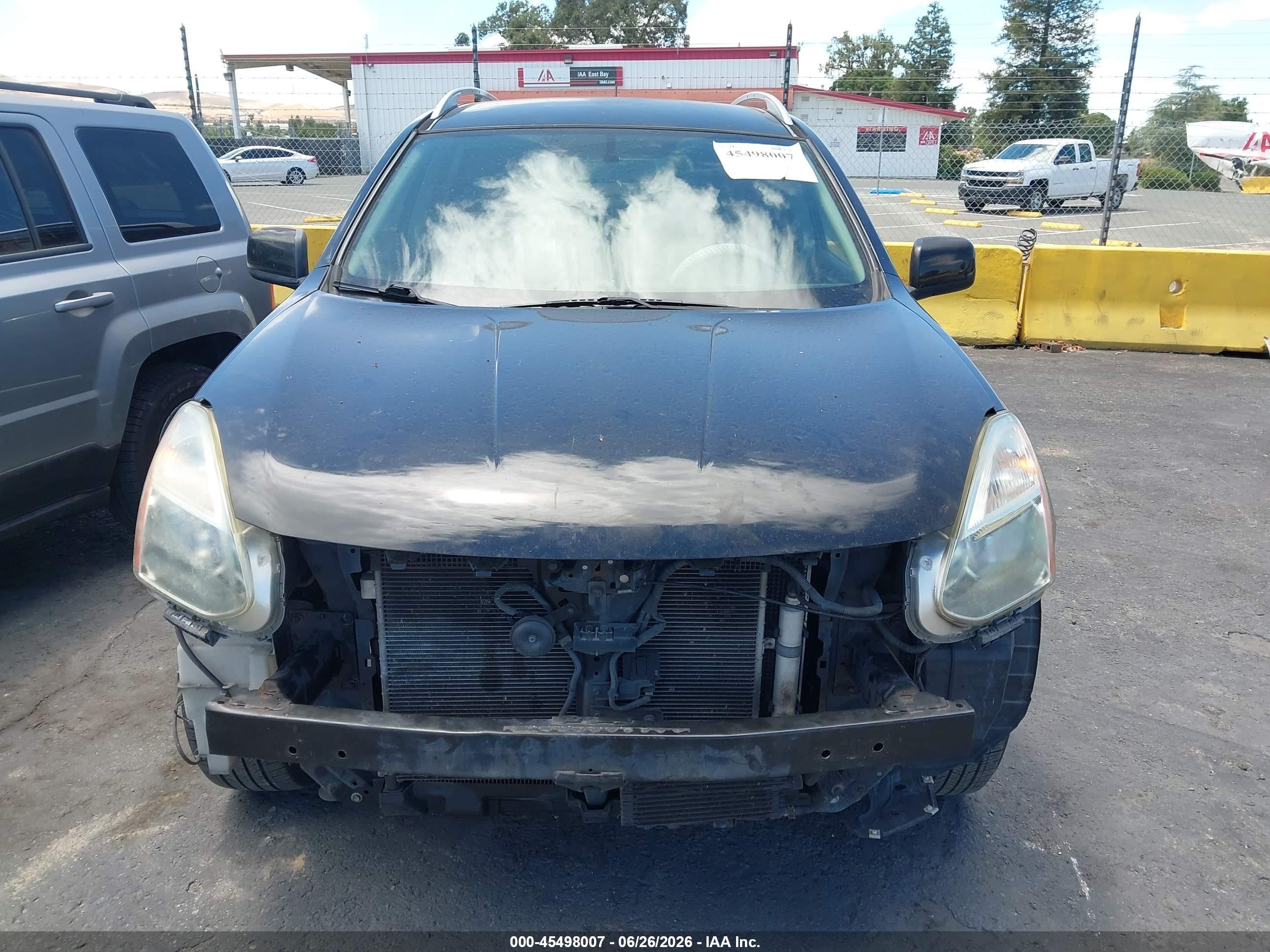 2012 Nissan Rogue Sv Black vin: JN8AS5MTXCW279284