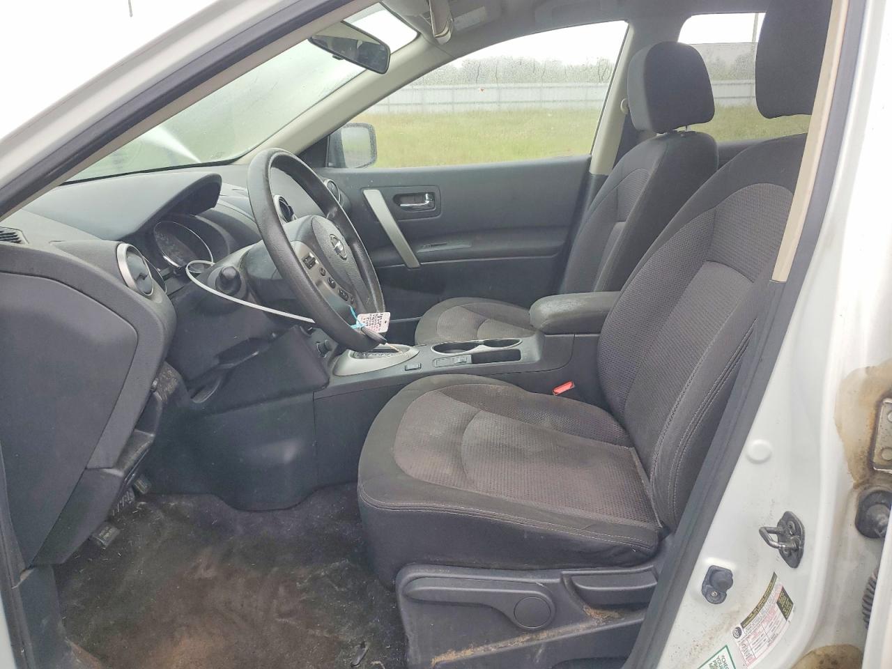 2012 Nissan Rogue S 4d White vin: JN8AS5MTXCW280385