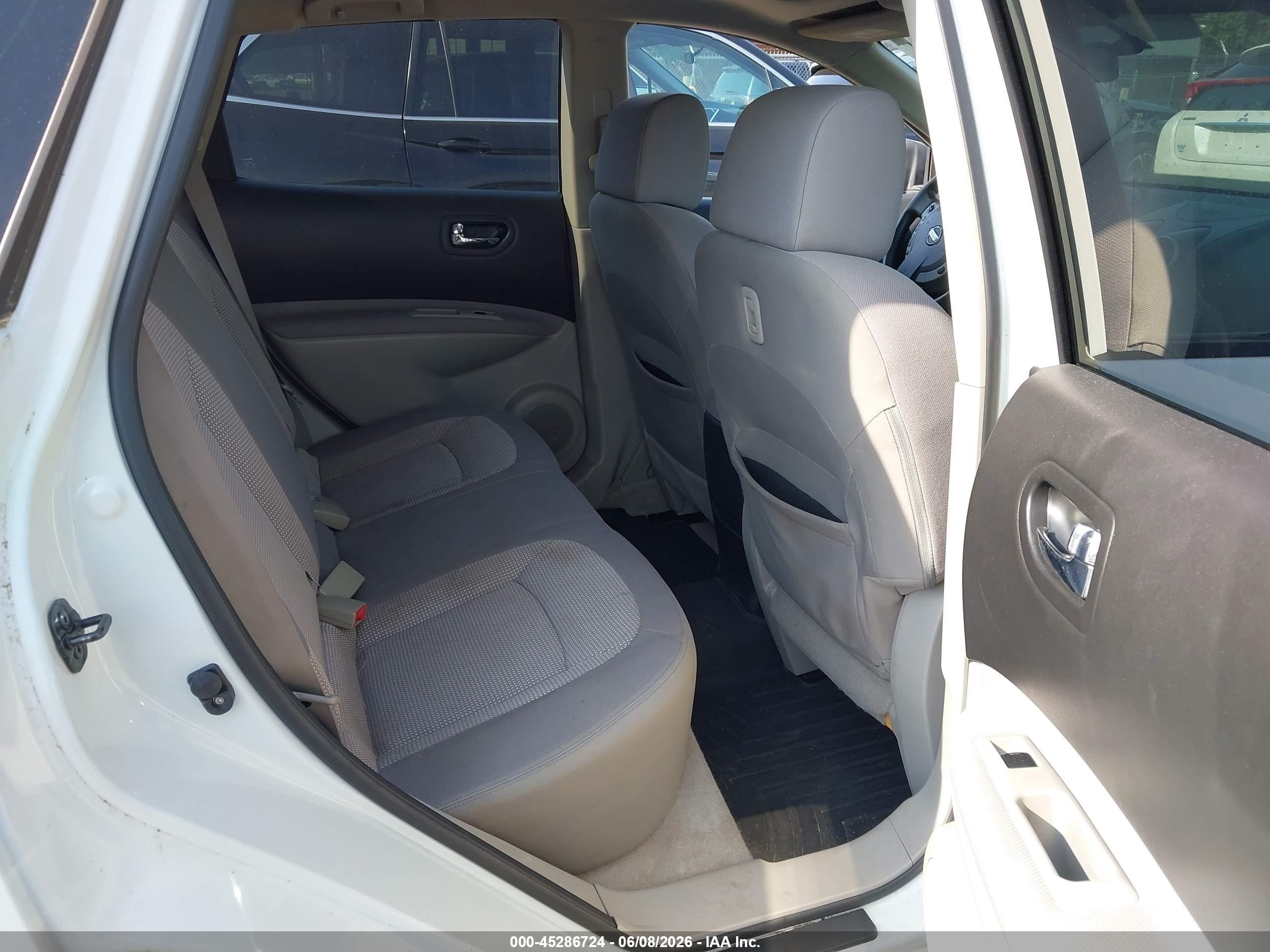 2012 Nissan Rogue Sv White vin: JN8AS5MTXCW288616