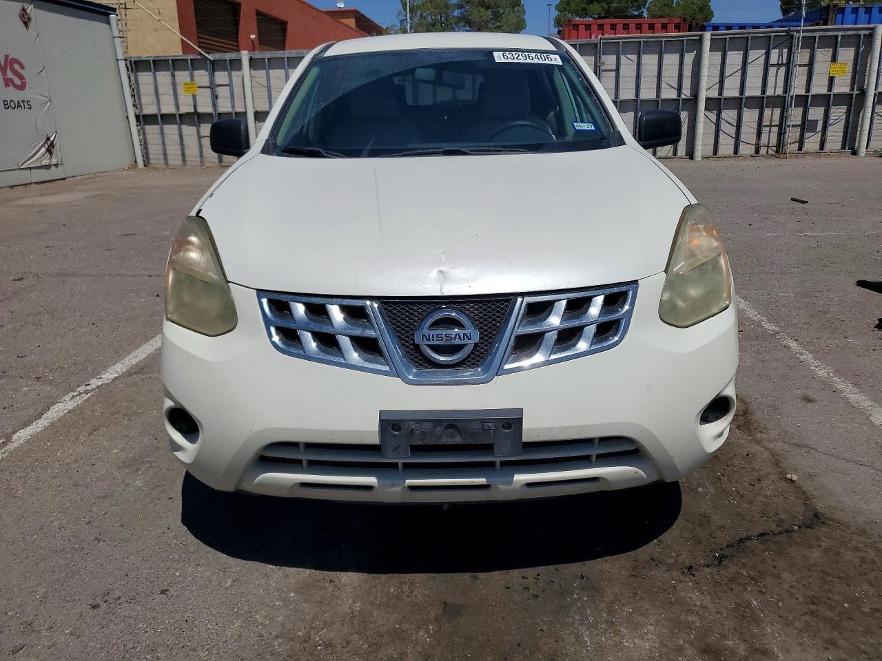 2012 Nissan Rogue S White vin: JN8AS5MTXCW288700