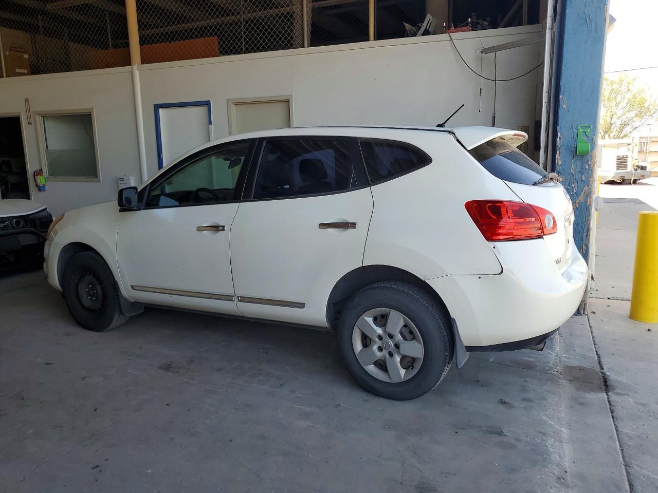 2012 Nissan Rogue S White vin: JN8AS5MTXCW288700