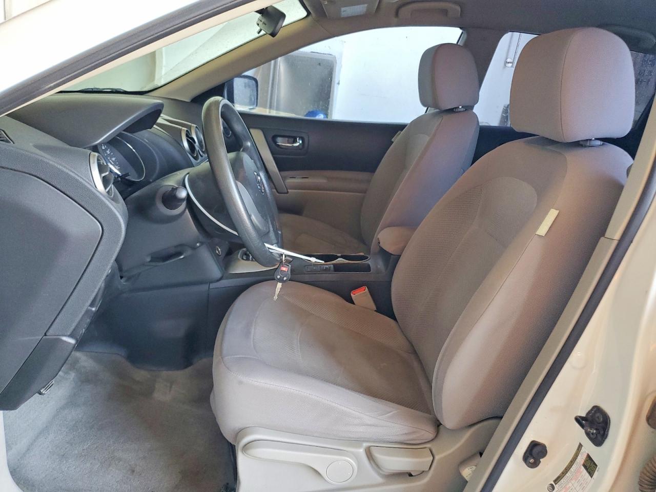 2012 Nissan Rogue S White vin: JN8AS5MTXCW288700