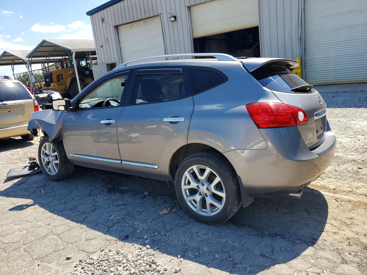 2012 Nissan Rogue S/sv Gray vin: JN8AS5MTXCW290625
