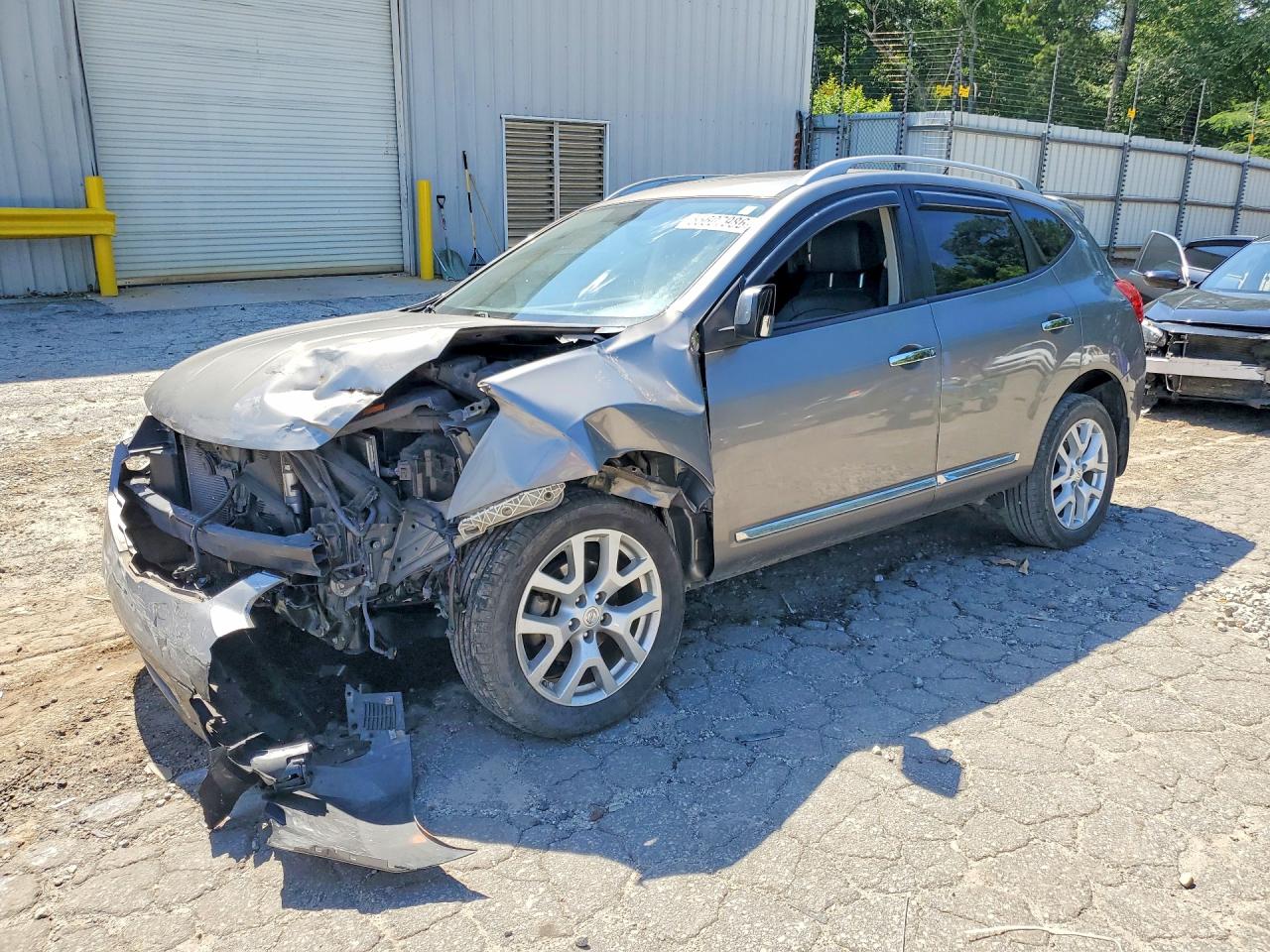 2012 Nissan Rogue S/sv Gray vin: JN8AS5MTXCW290625
