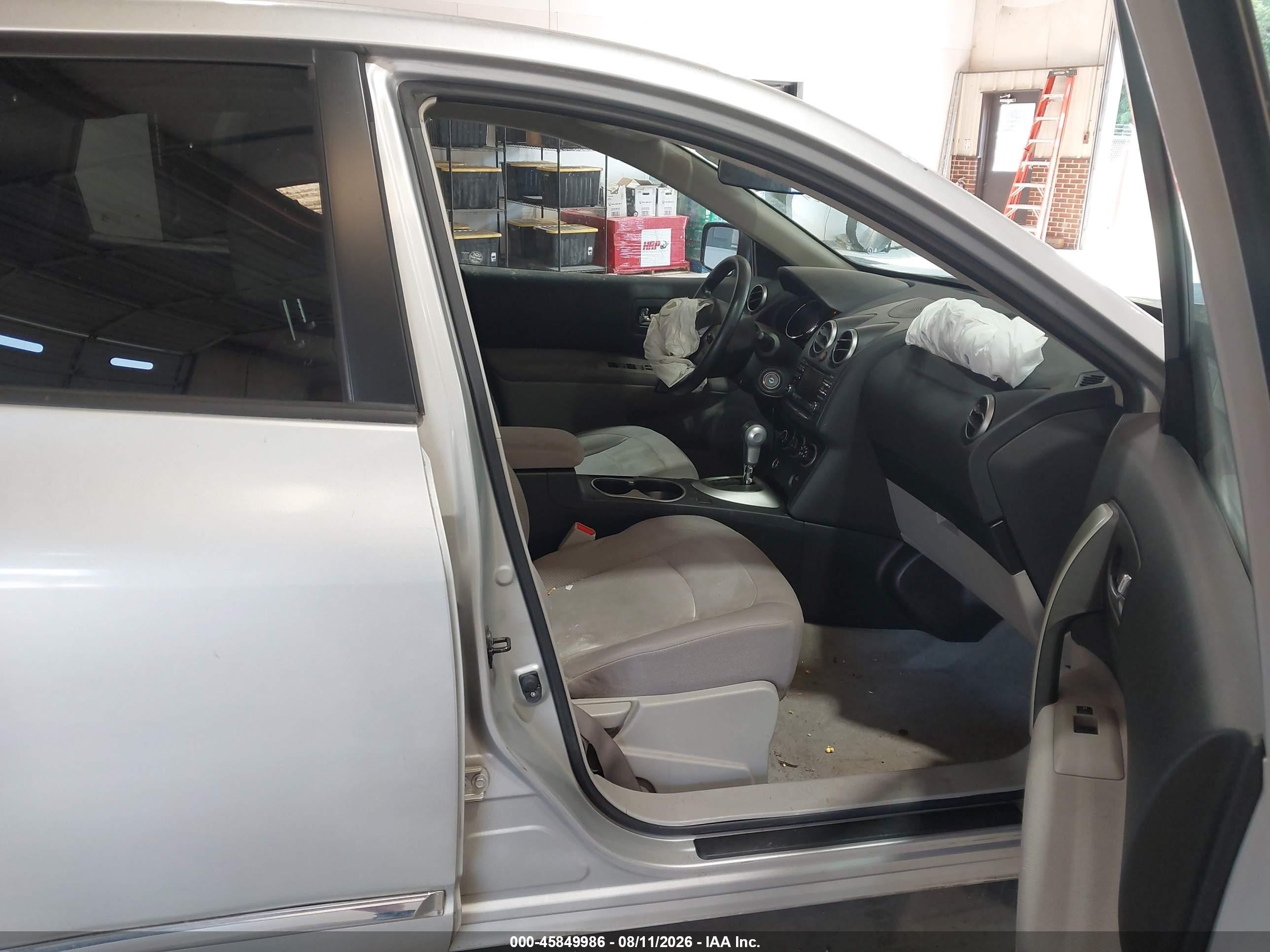 2012 Nissan Rogue S Silver vin: JN8AS5MTXCW294156