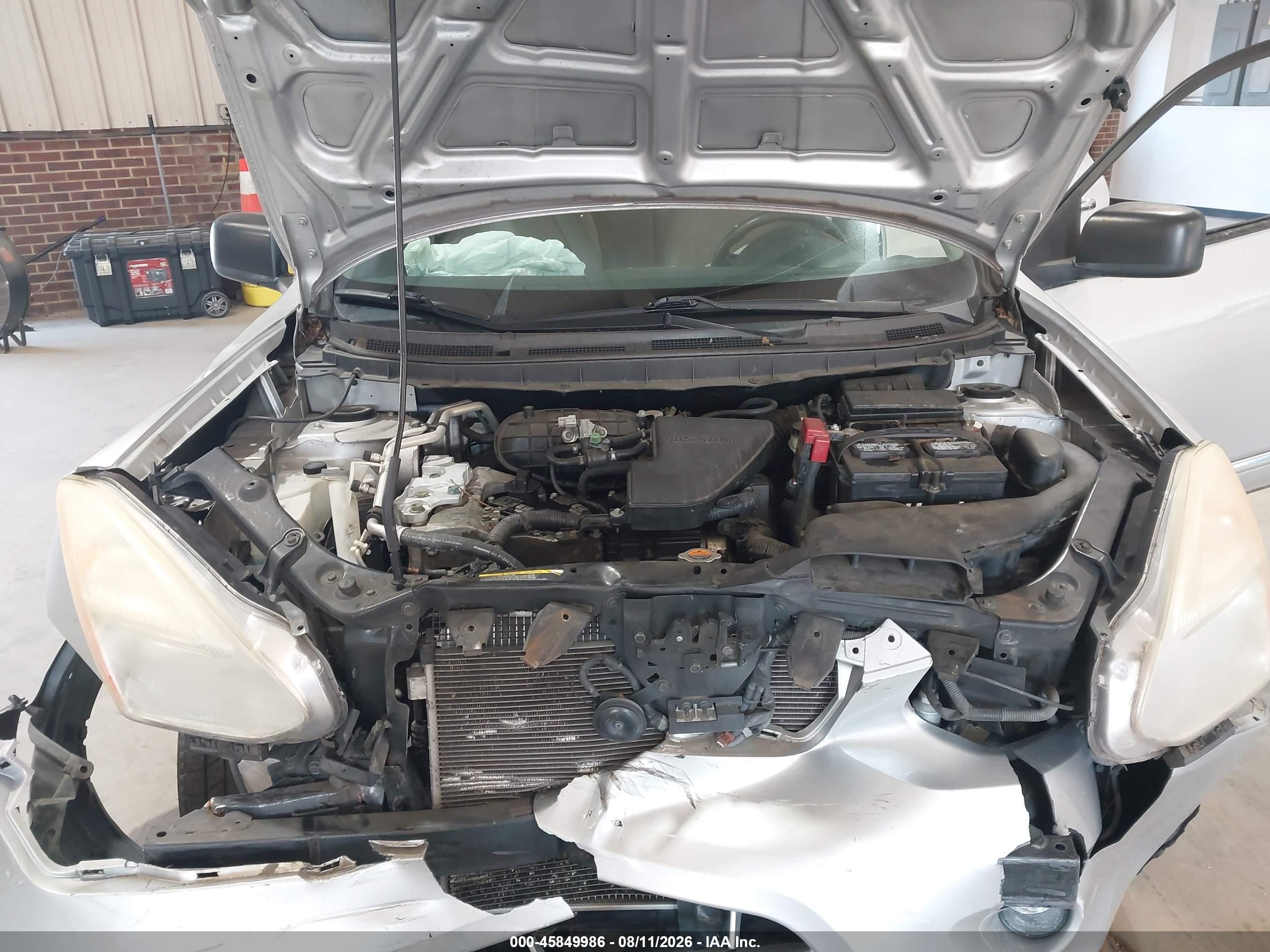 2012 Nissan Rogue S Silver vin: JN8AS5MTXCW294156