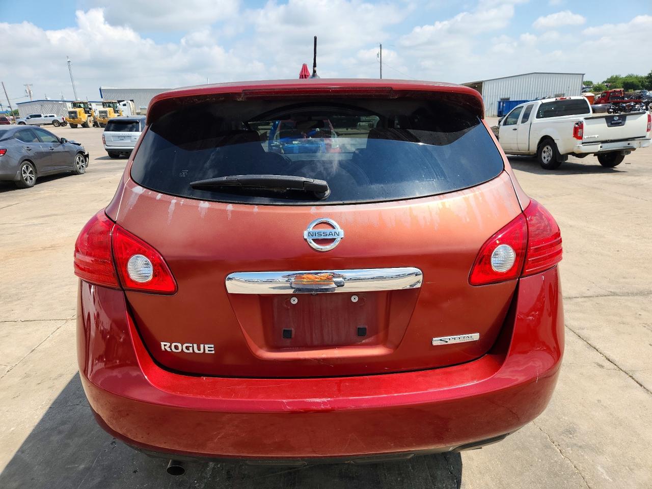 2012 Nissan Rogue S Красный vin: JN8AS5MTXCW298935