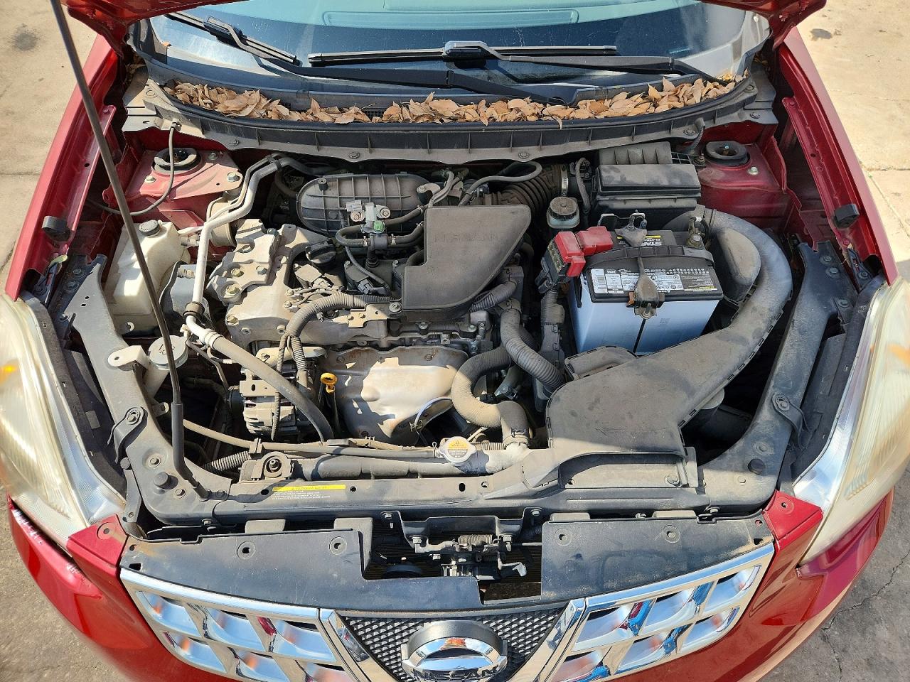 2012 Nissan Rogue S Красный vin: JN8AS5MTXCW298935