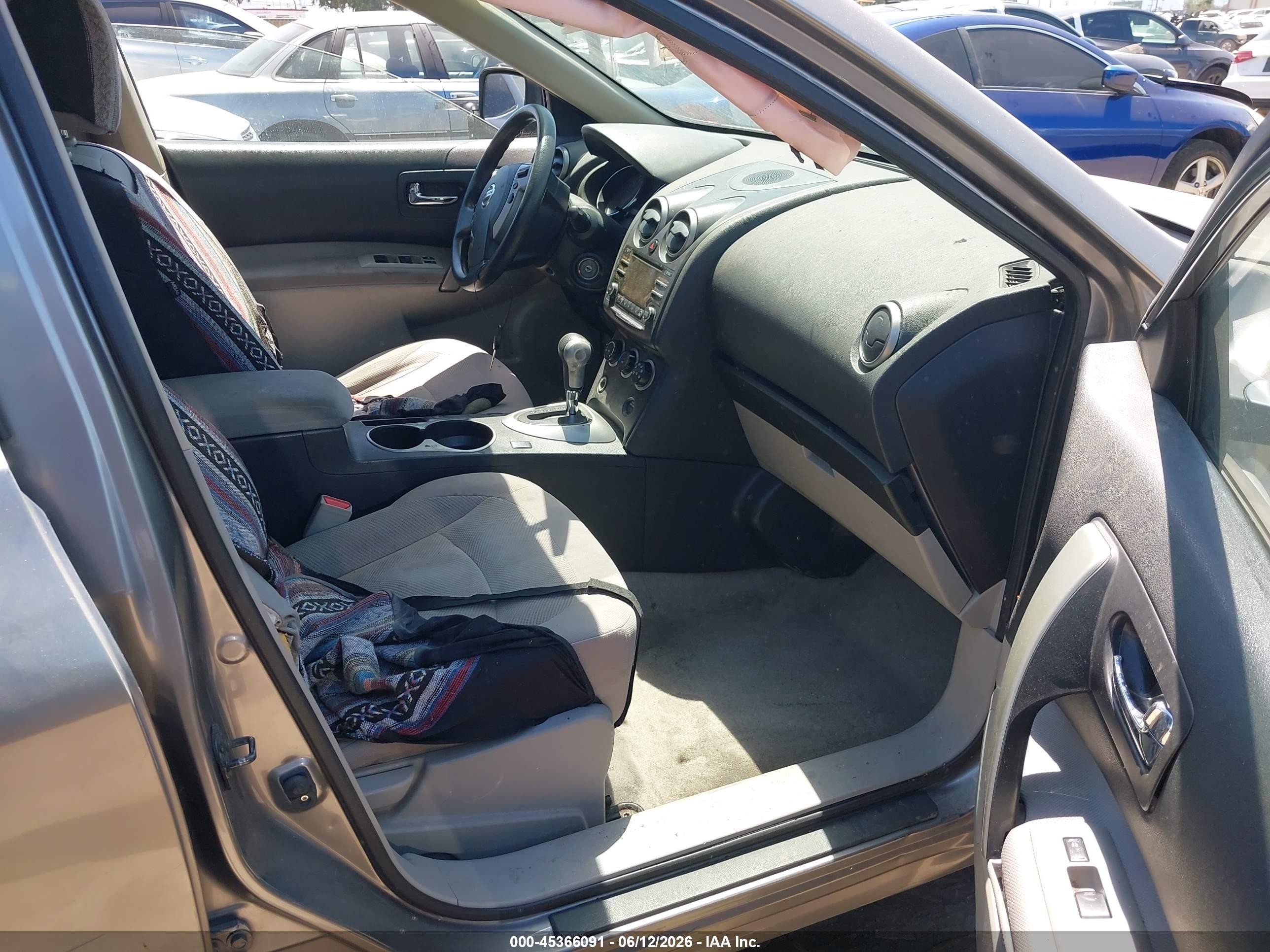 2012 Nissan Rogue S Серый vin: JN8AS5MTXCW600501