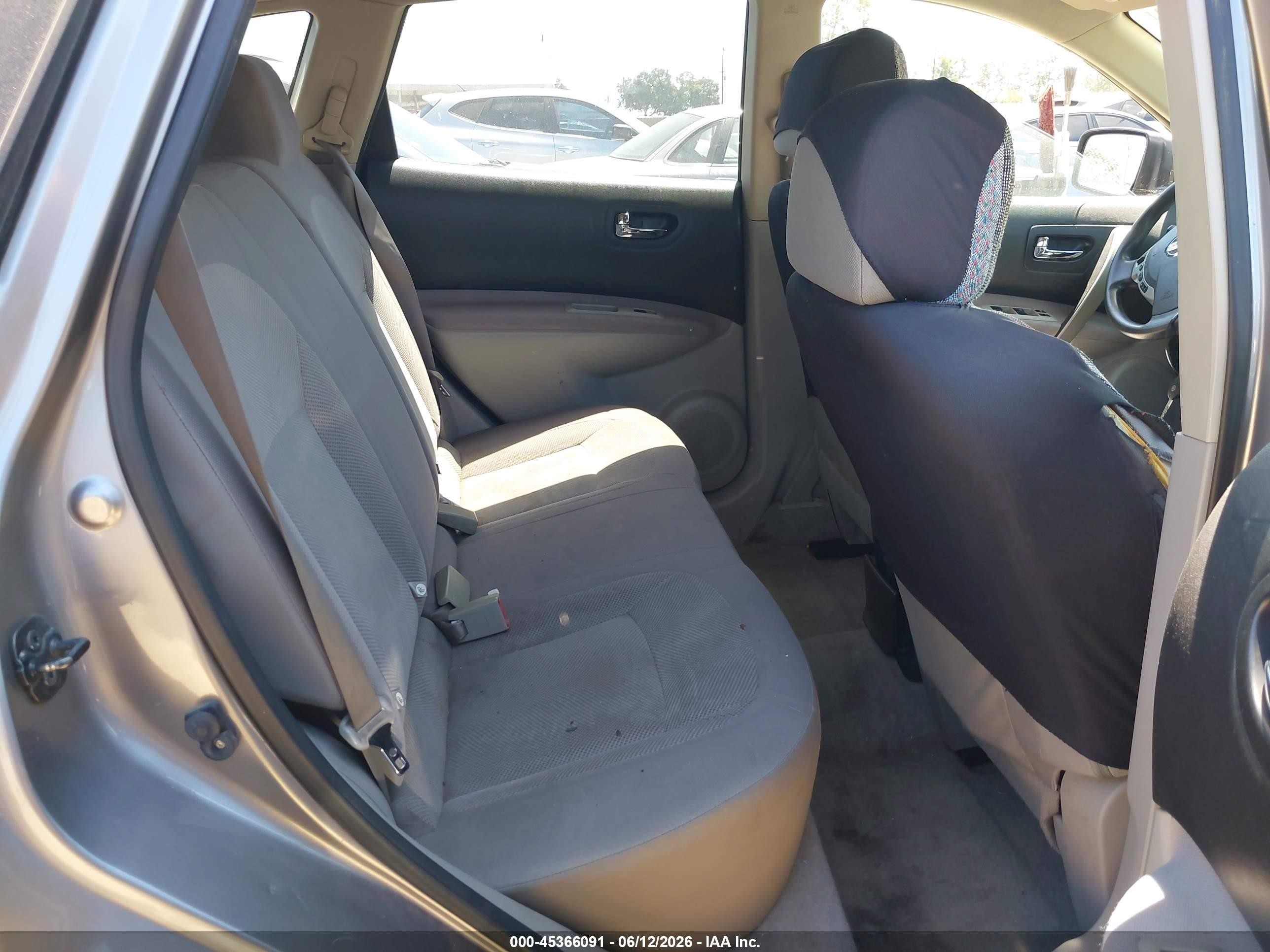 2012 Nissan Rogue S Серый vin: JN8AS5MTXCW600501