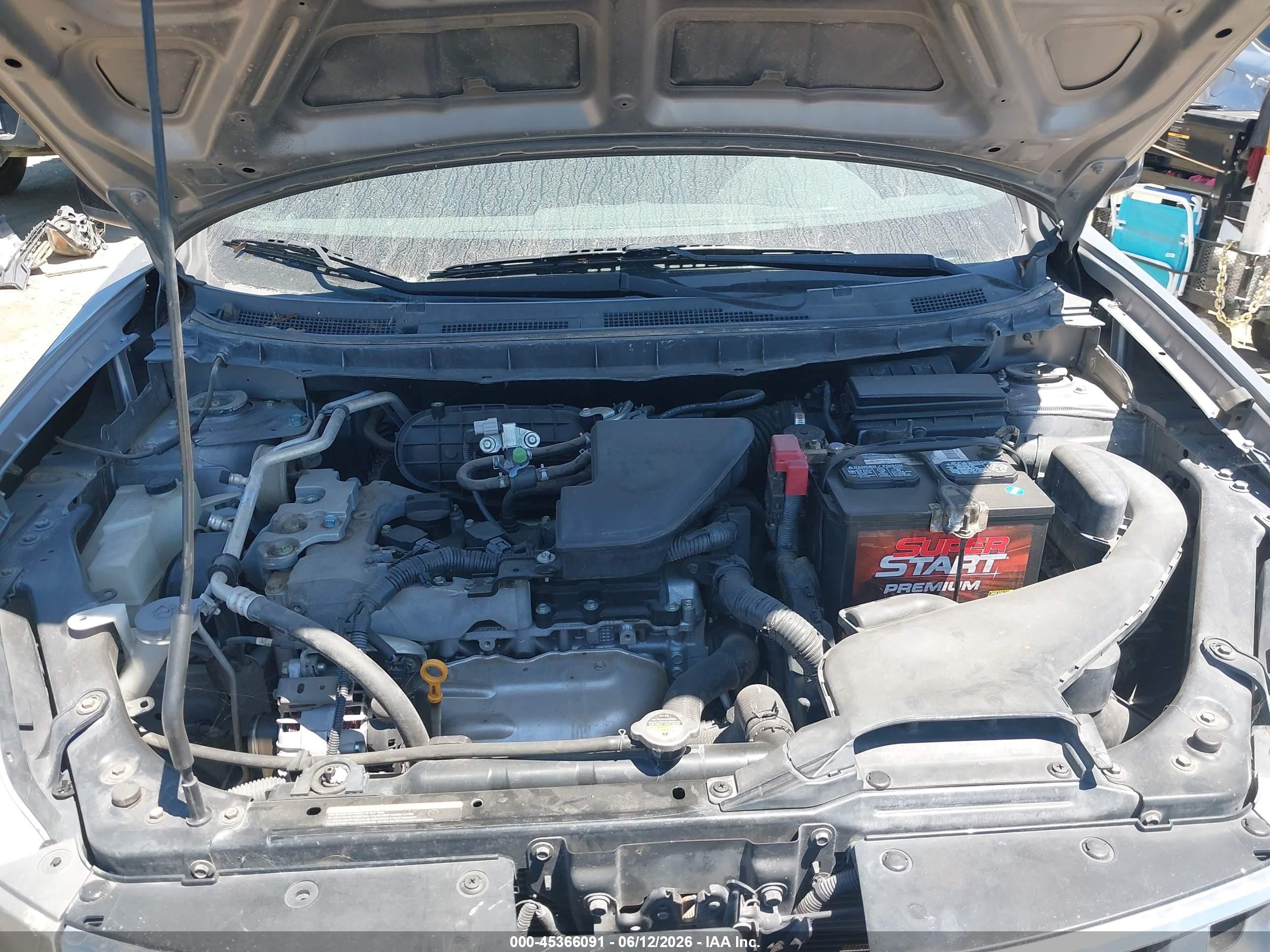 2012 Nissan Rogue S Серый vin: JN8AS5MTXCW600501