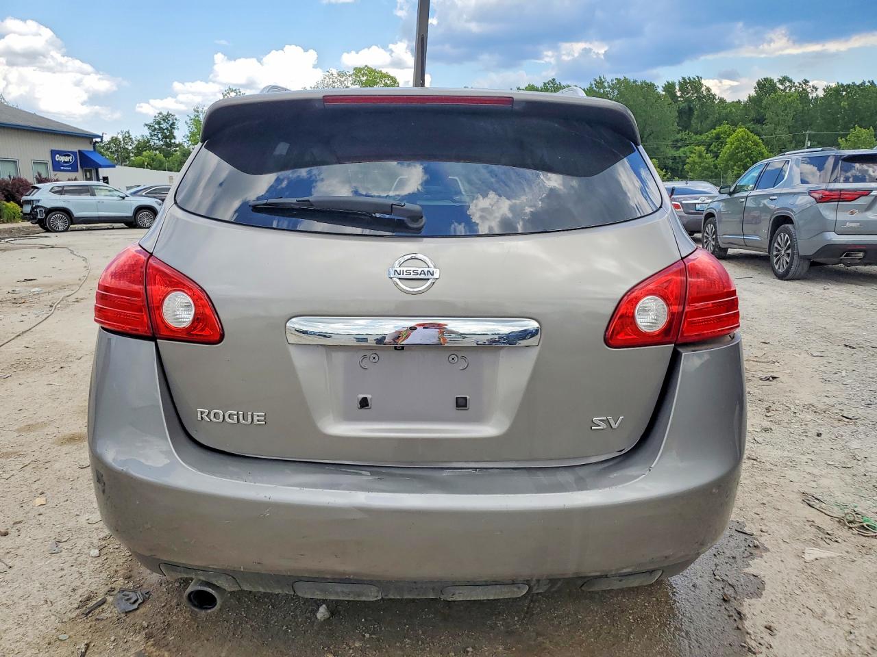 2012 Nissan Rogue S/sv Gray vin: JN8AS5MTXCW613913