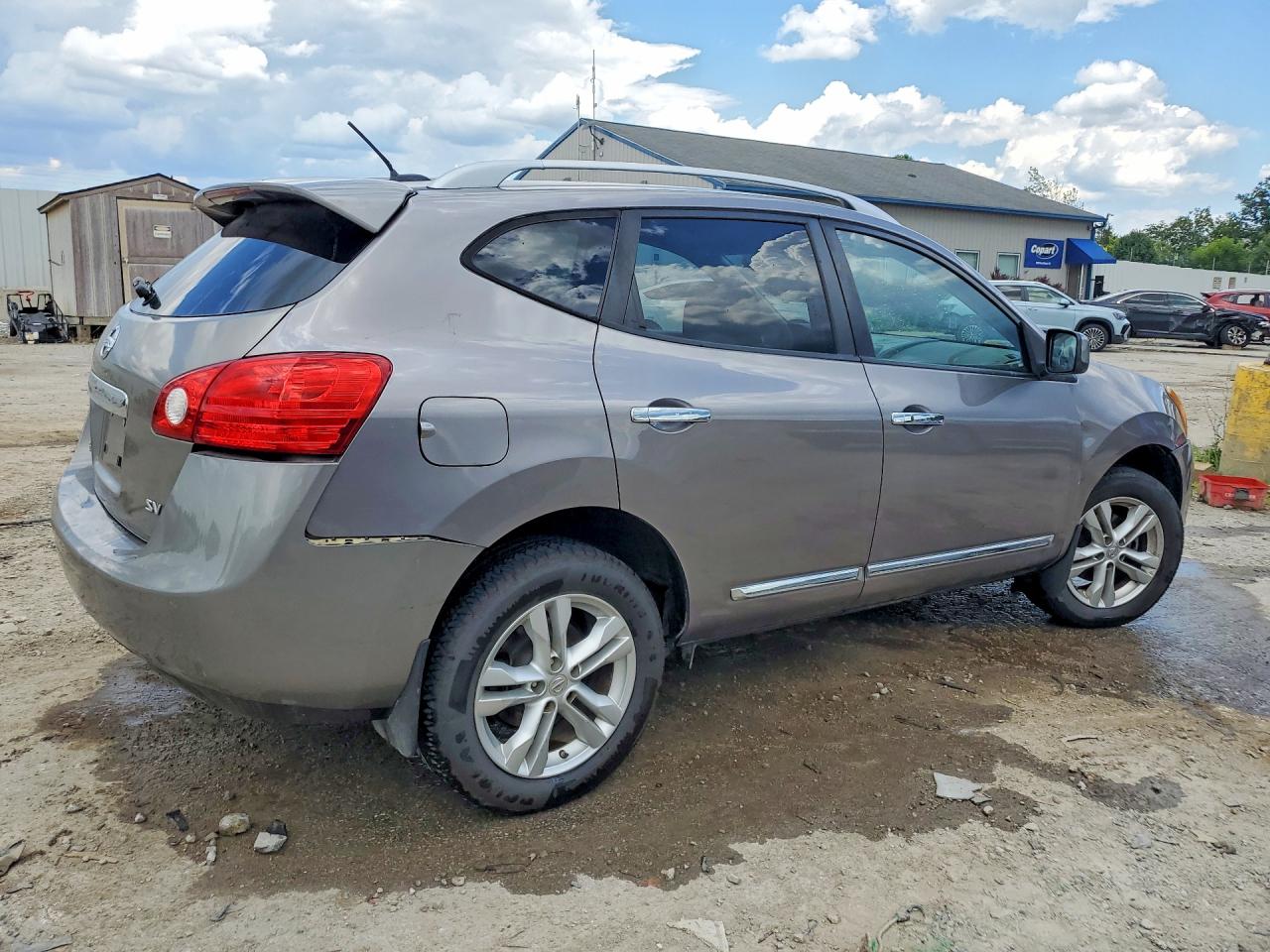 2012 Nissan Rogue S/sv Gray vin: JN8AS5MTXCW613913