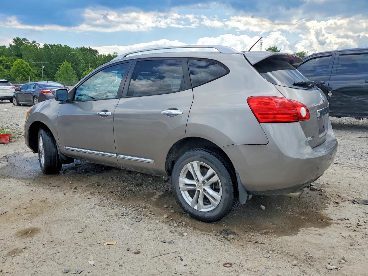 2012 Nissan Rogue S/sv Gray vin: JN8AS5MTXCW613913