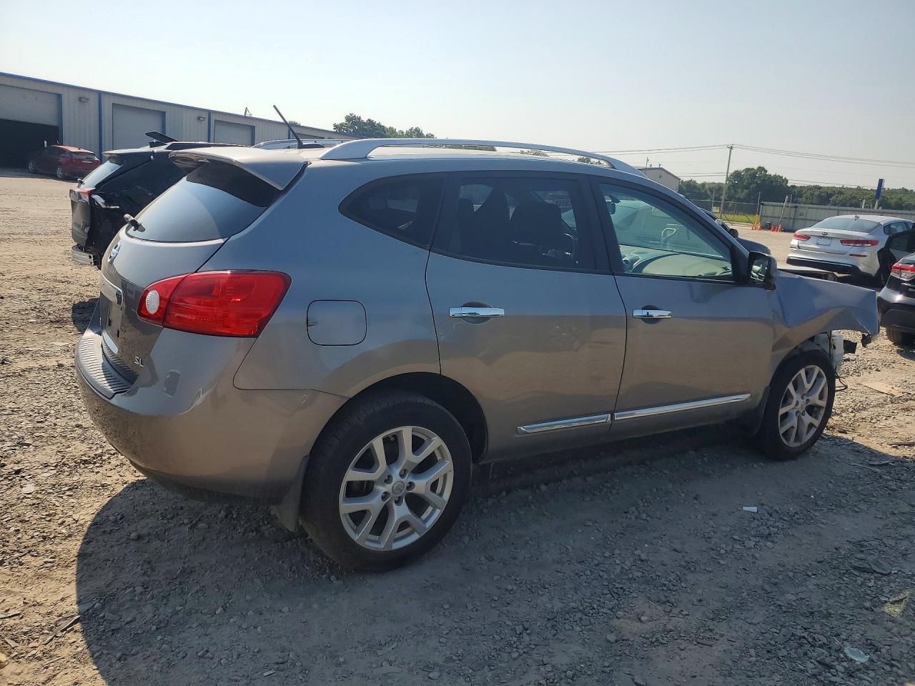 2013 Nissan Rogue S Silver vin: JN8AS5MTXDW002233