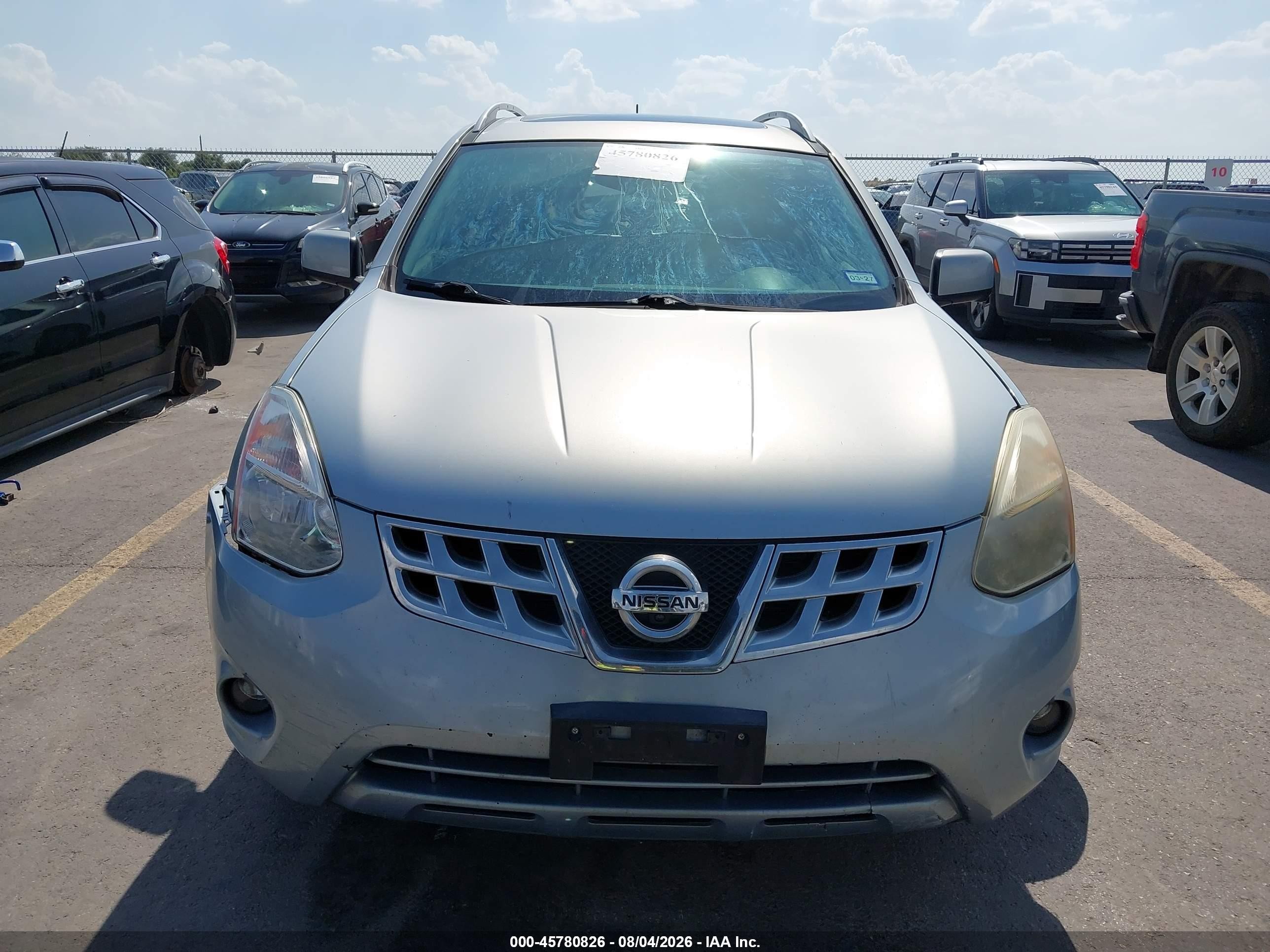 2013 Nissan Rogue Sv W/sl Pkg Light Blue vin: JN8AS5MTXDW007528