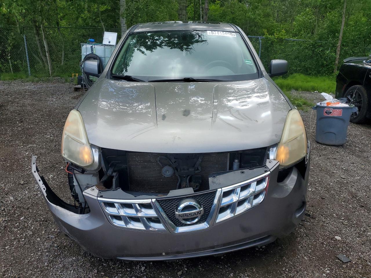 2013 Nissan Rouge Silver vin: JN8AS5MTXDW007982