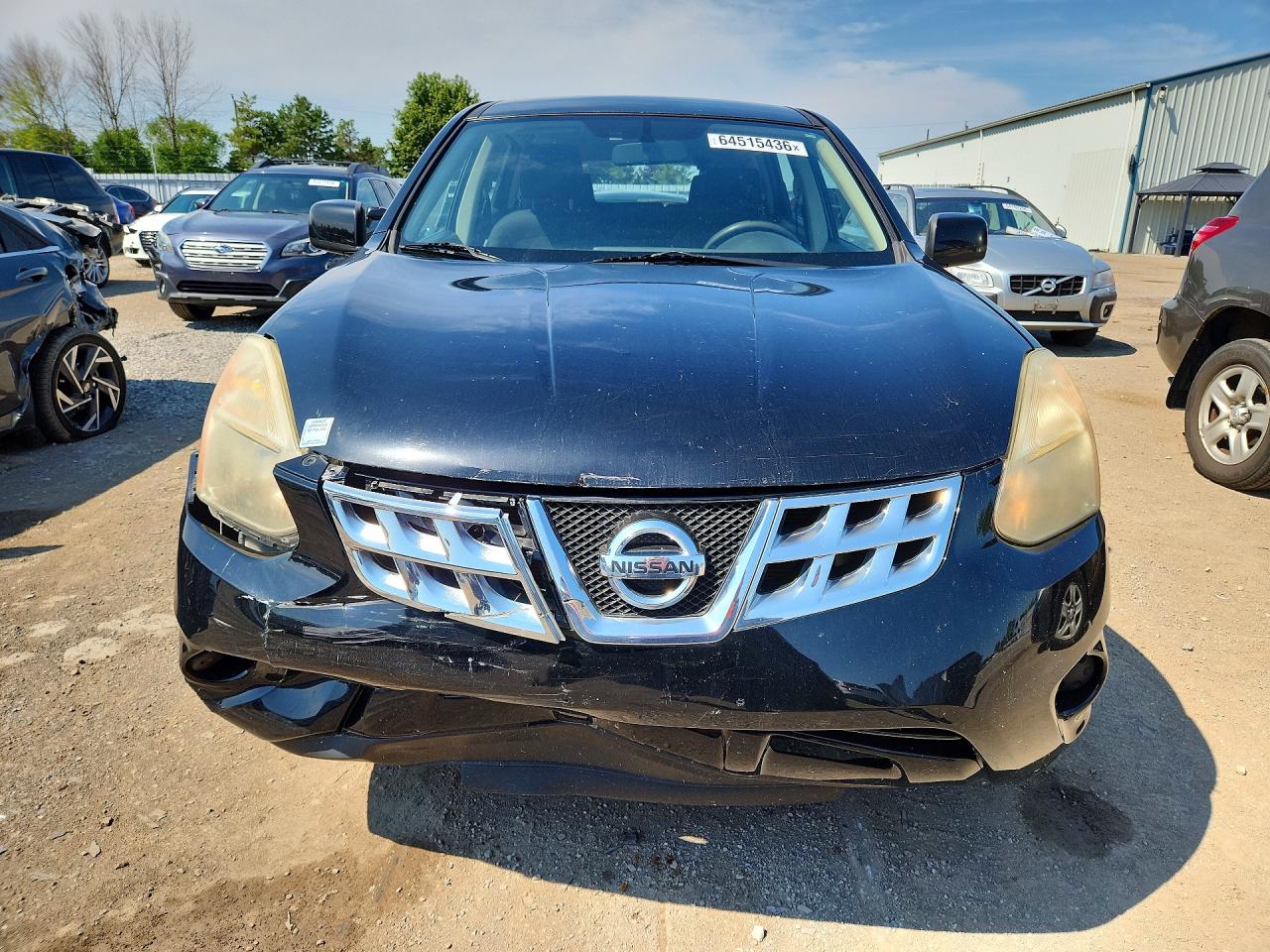 2013 Nissan Rogue S Black vin: JN8AS5MTXDW009117