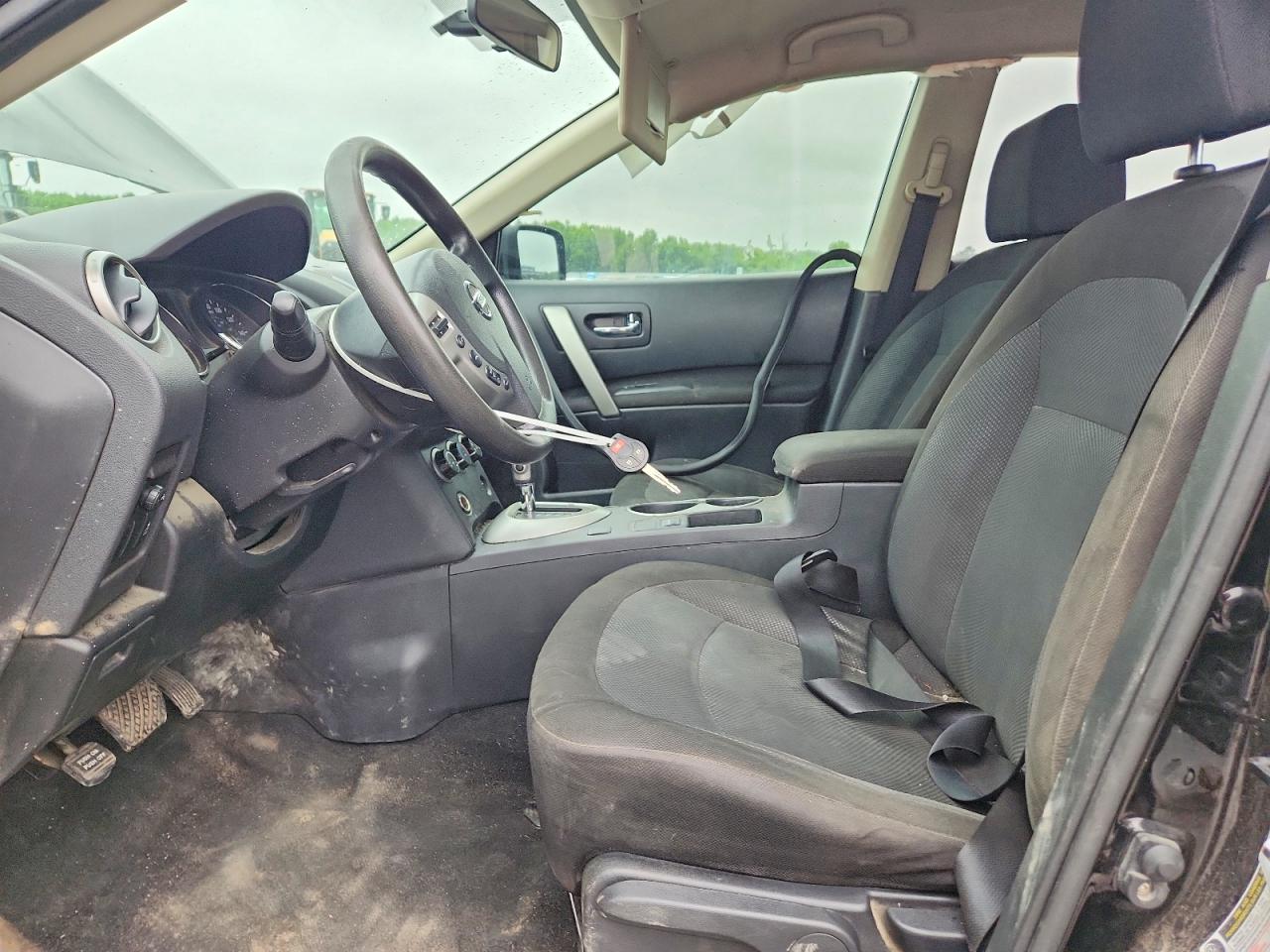 2013 Nissan Rogue S Black vin: JN8AS5MTXDW017699