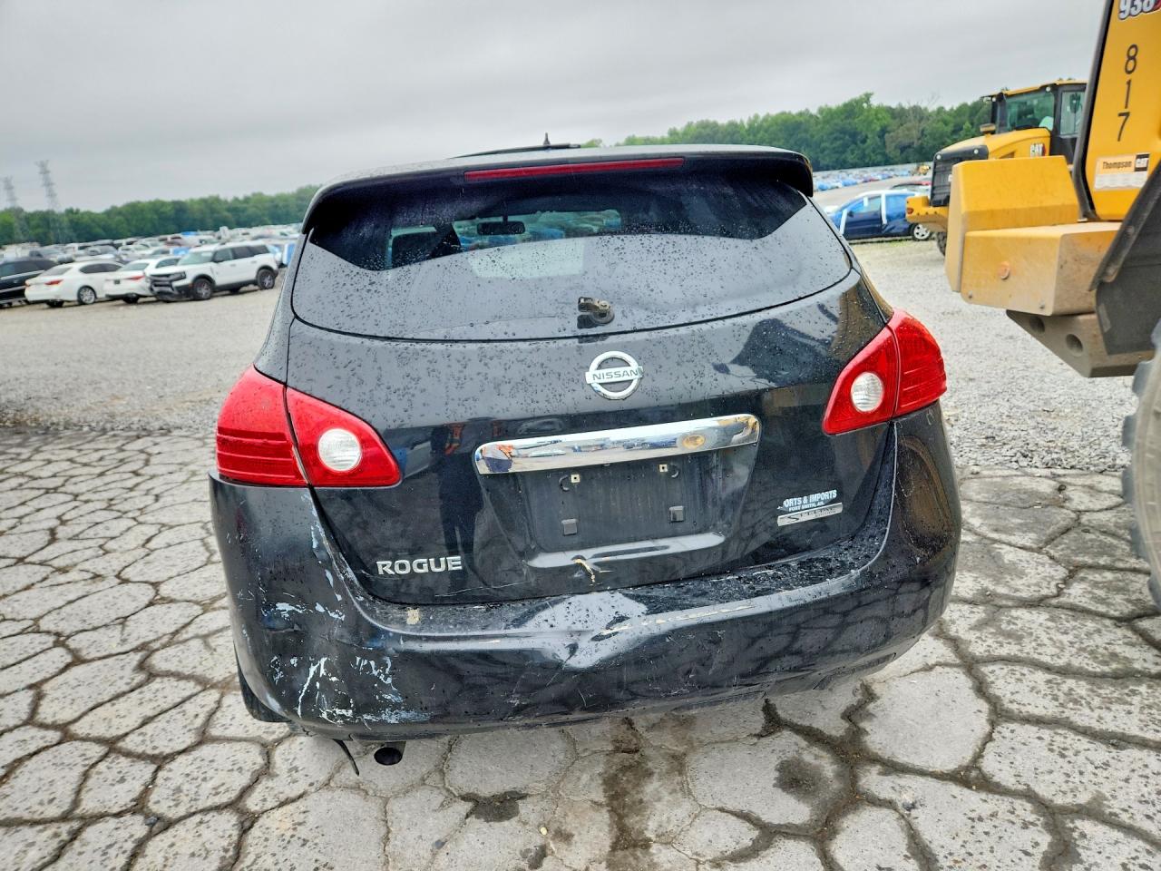 2013 Nissan Rogue S Black vin: JN8AS5MTXDW017699