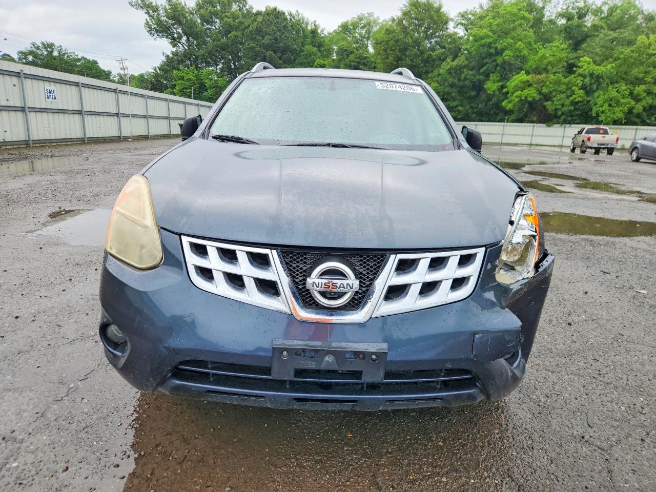 2013 Nissan Rogue S Blue vin: JN8AS5MTXDW023129