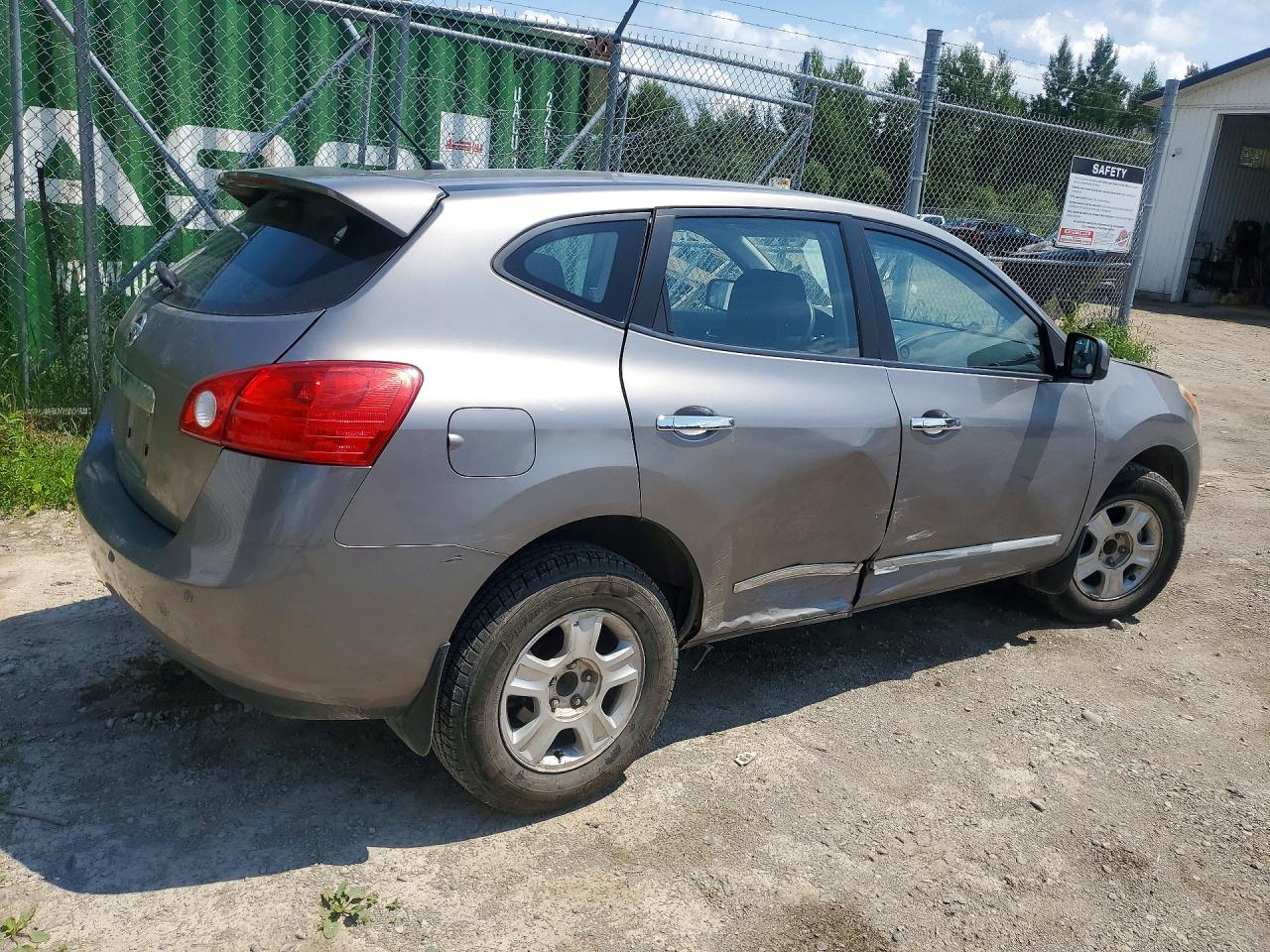 2013 Nissan Rogue S Gray vin: JN8AS5MTXDW024684
