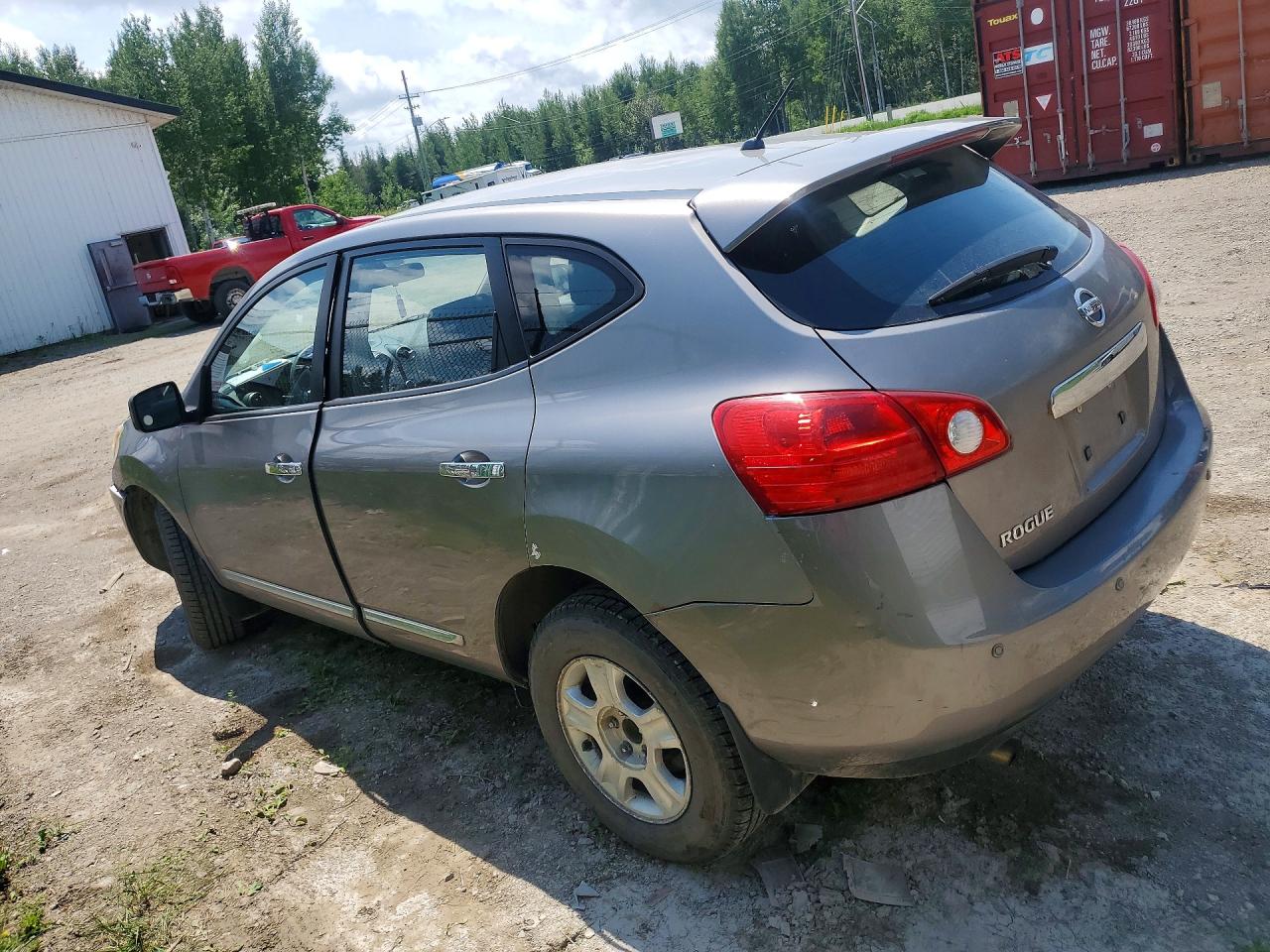 2013 Nissan Rogue S Gray vin: JN8AS5MTXDW024684