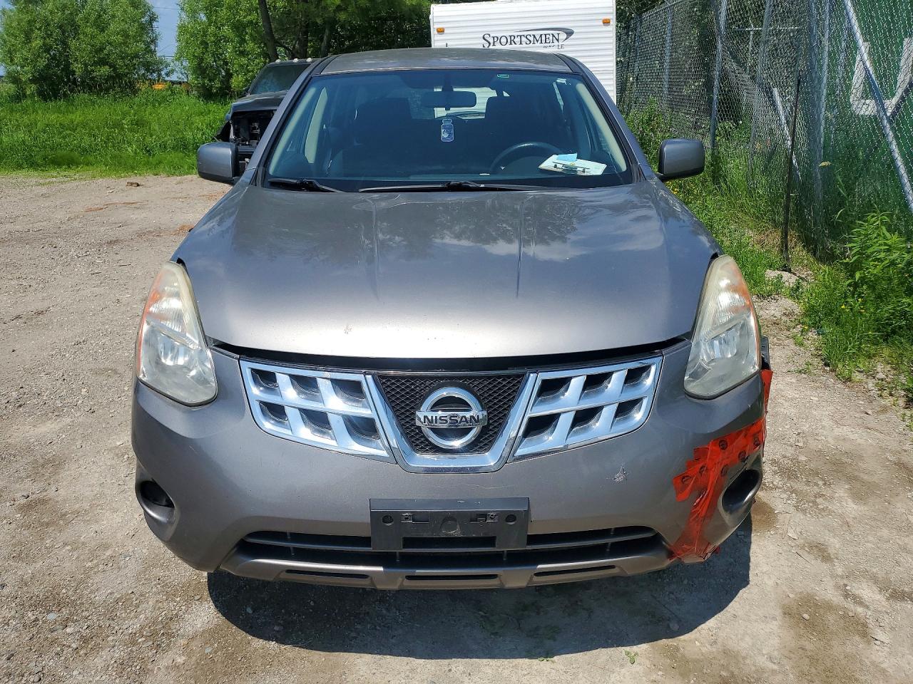 2013 Nissan Rogue S Gray vin: JN8AS5MTXDW024684