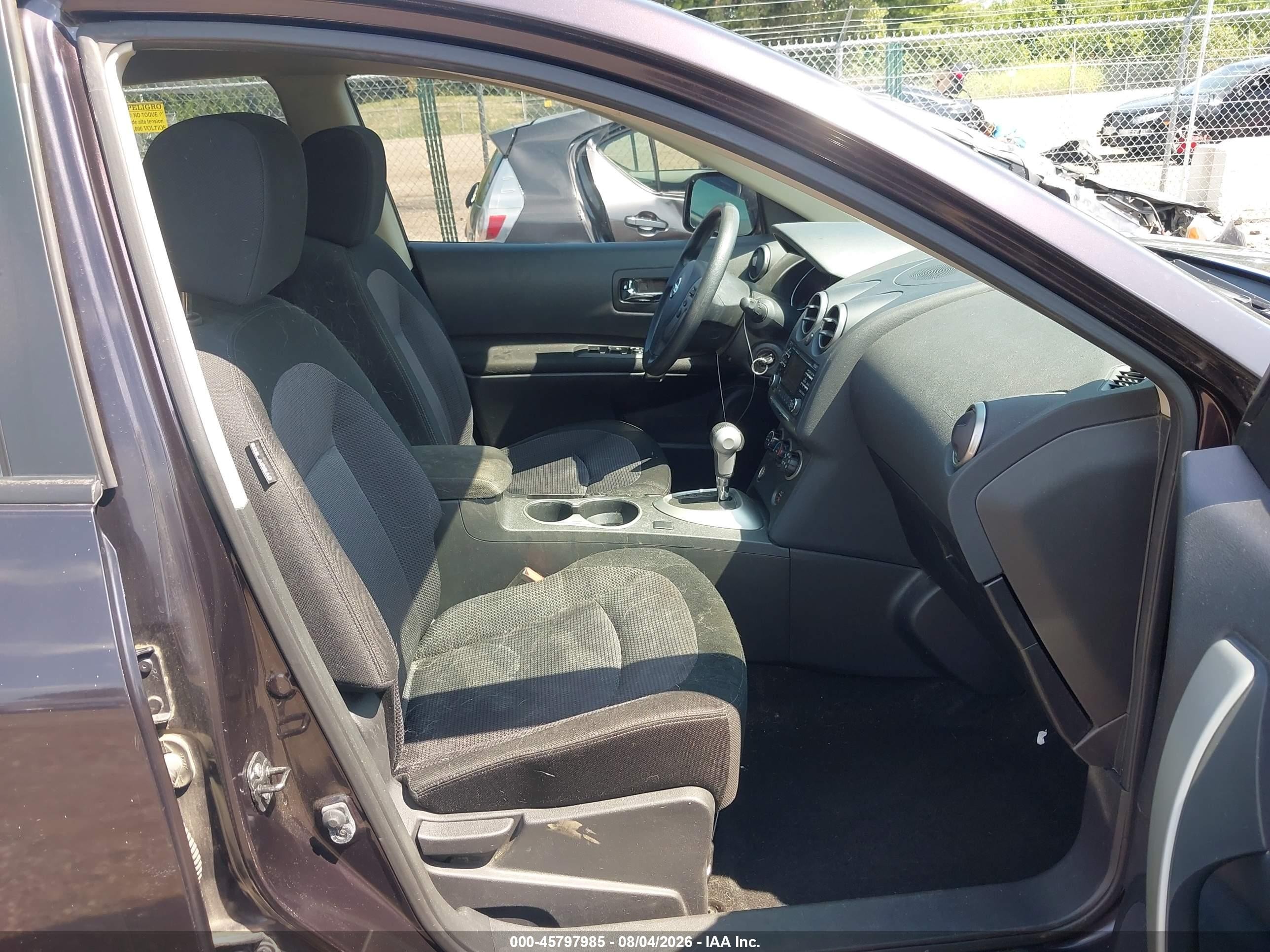 2013 Nissan Rogue Sv Black vin: JN8AS5MTXDW026631