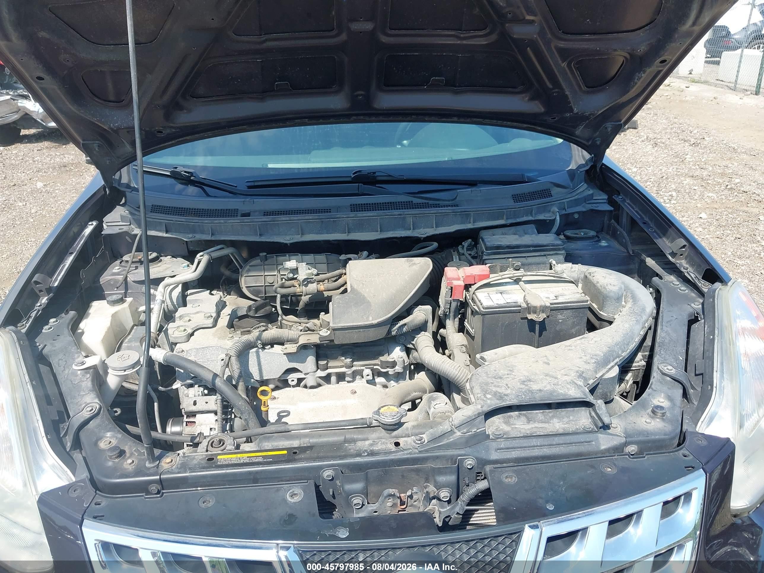 2013 Nissan Rogue Sv Black vin: JN8AS5MTXDW026631