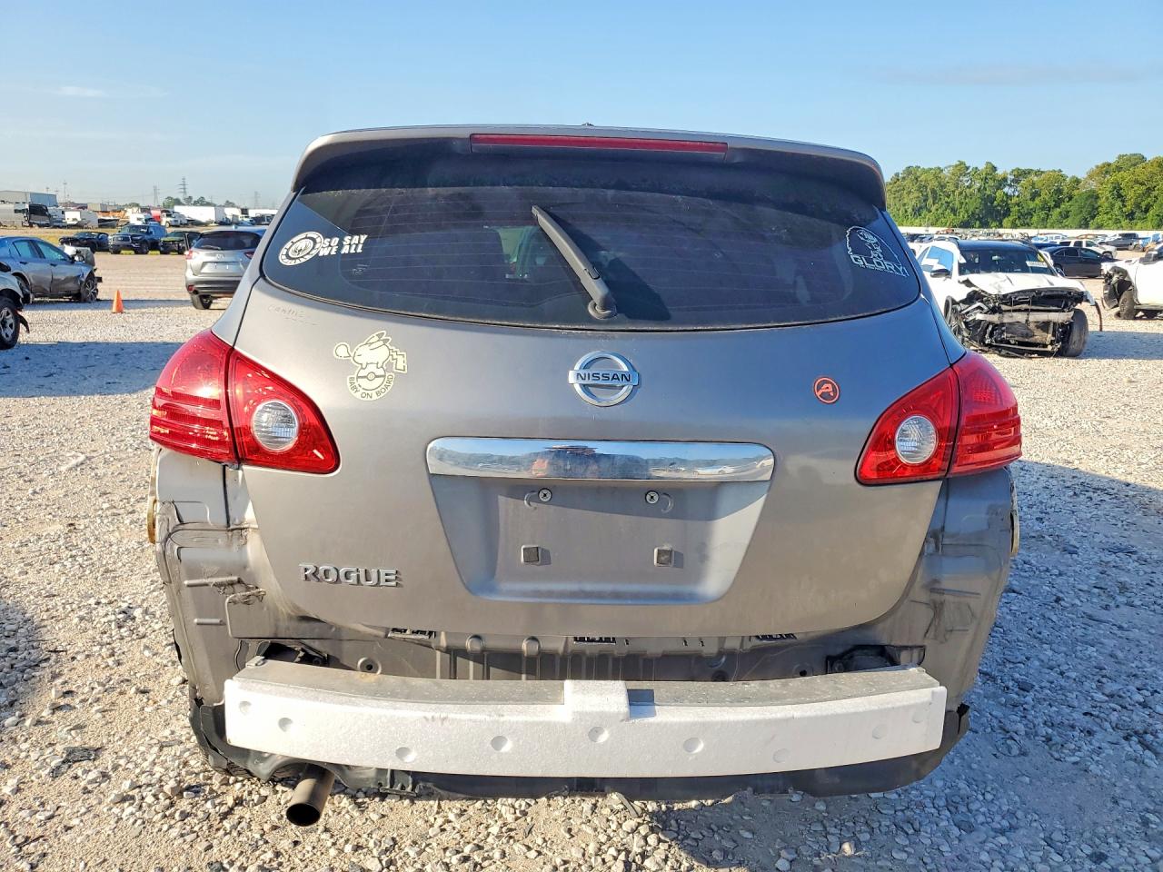2013 Nissan Rogue S Серый vin: JN8AS5MTXDW031067