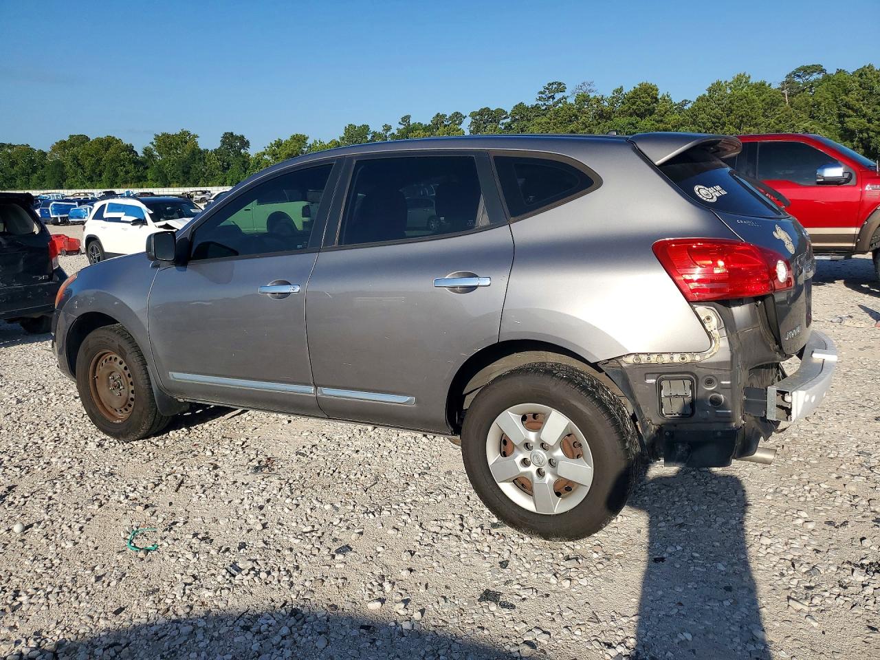 2013 Nissan Rogue S Серый vin: JN8AS5MTXDW031067